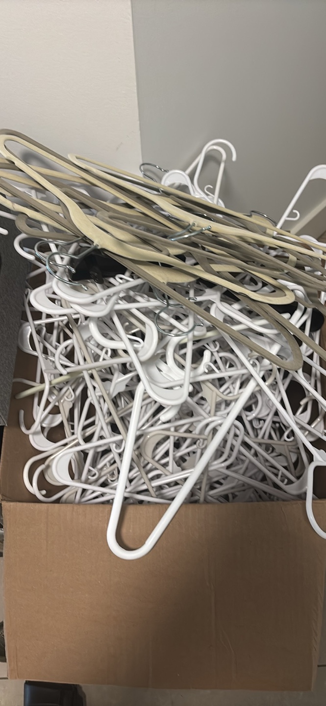 Bulk Lot of Clothes Hangers