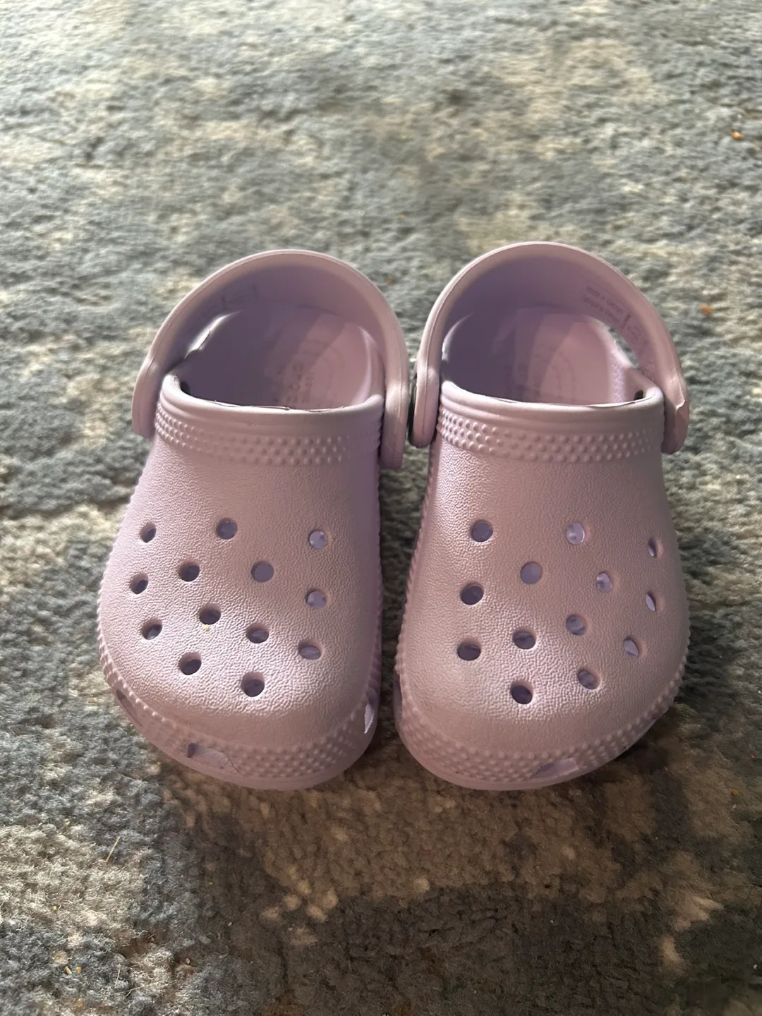 Kids Crocs Size C6 Lavender thumbnail