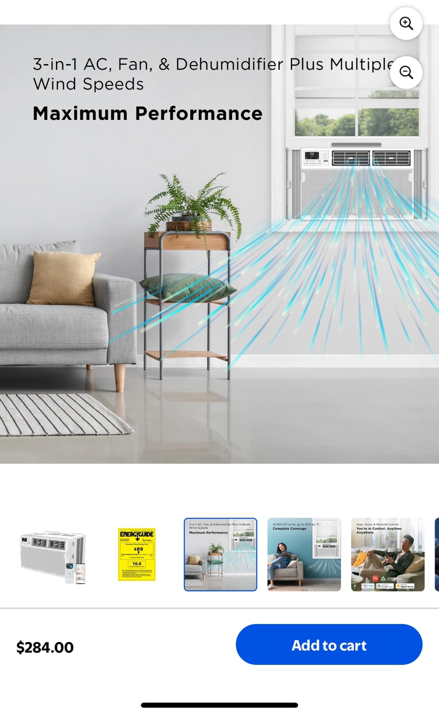 TCL 10,000 BTU Window Air Conditioner - photo 2
