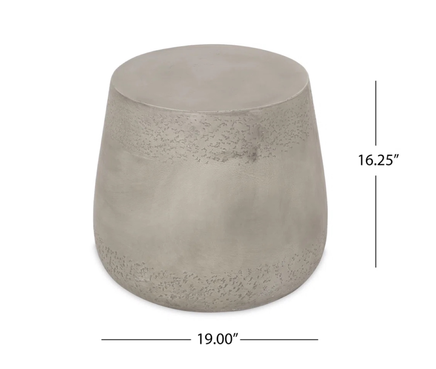 Concrete Side Table - photo 3