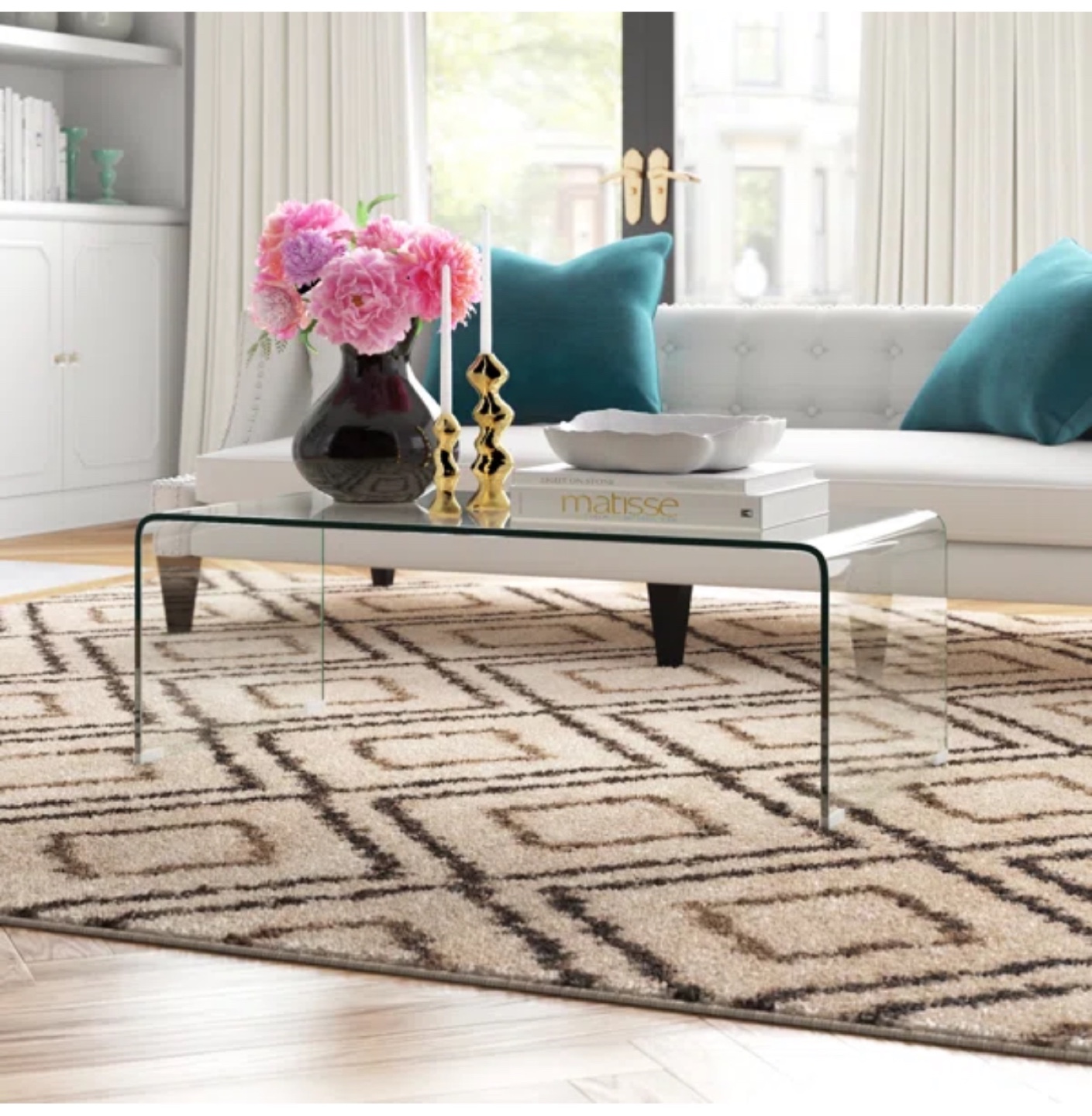 Modern Glass Coffee Table - photo 2