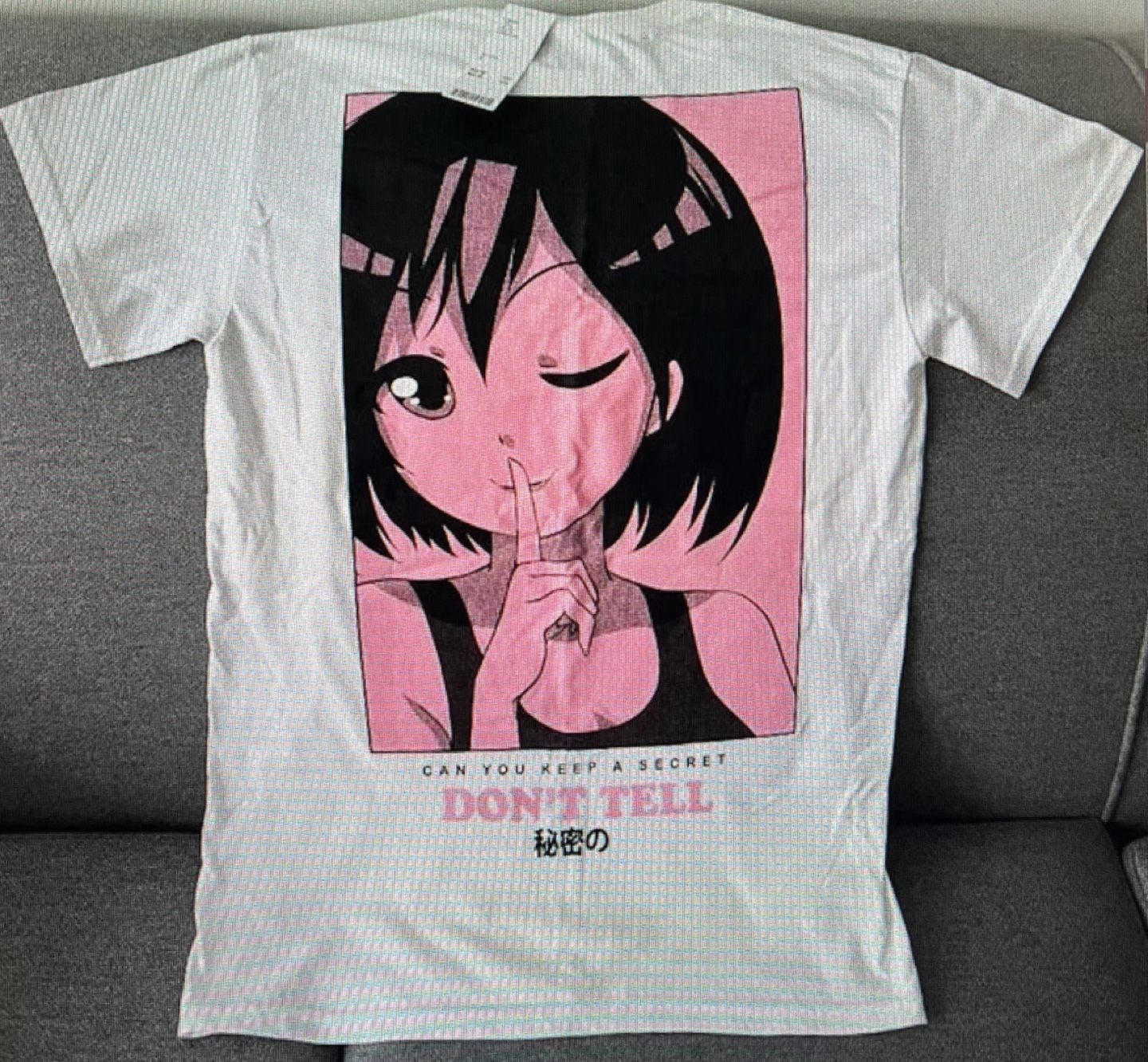 Urban Outfitters Don't Tell Anime Graphic Tee - Size Small - photo 2