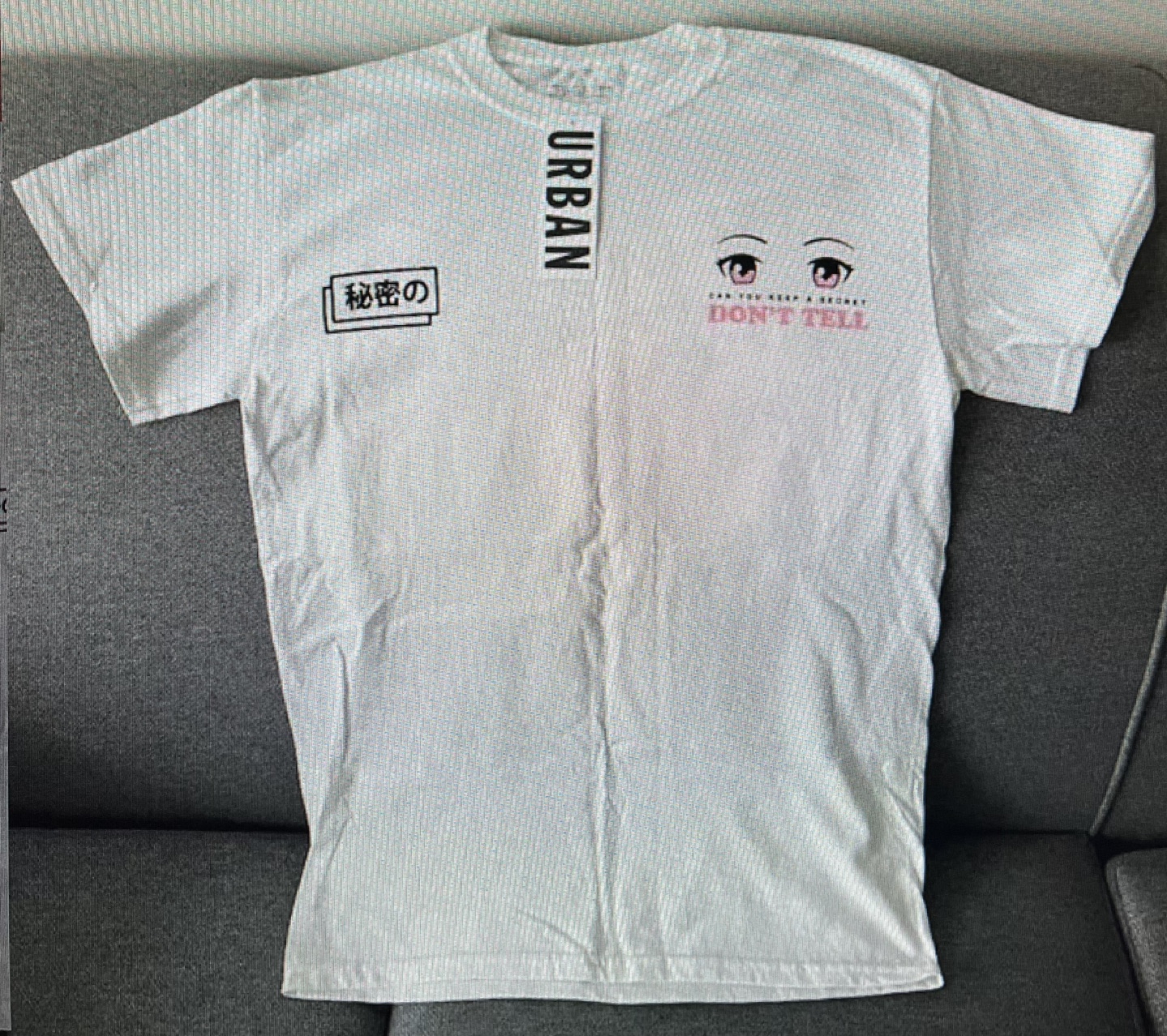 Urban Outfitters Don't Tell Anime Graphic Tee - Size Small