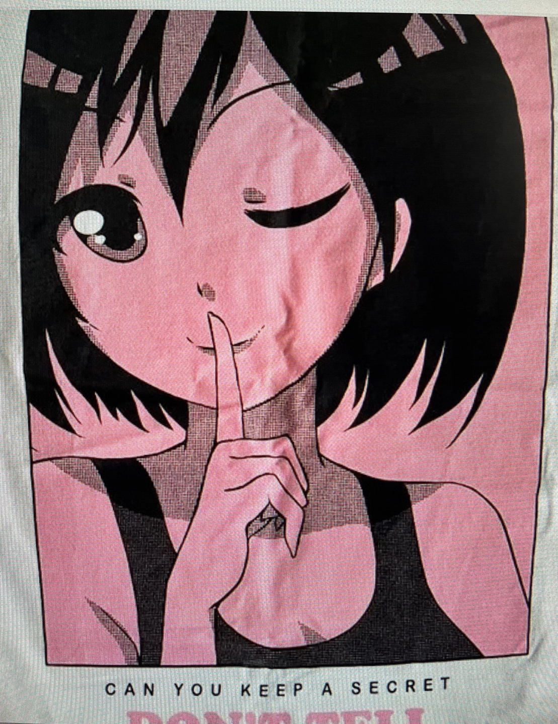 Urban Outfitters Don't Tell Anime Graphic Tee - Size Small - photo 3