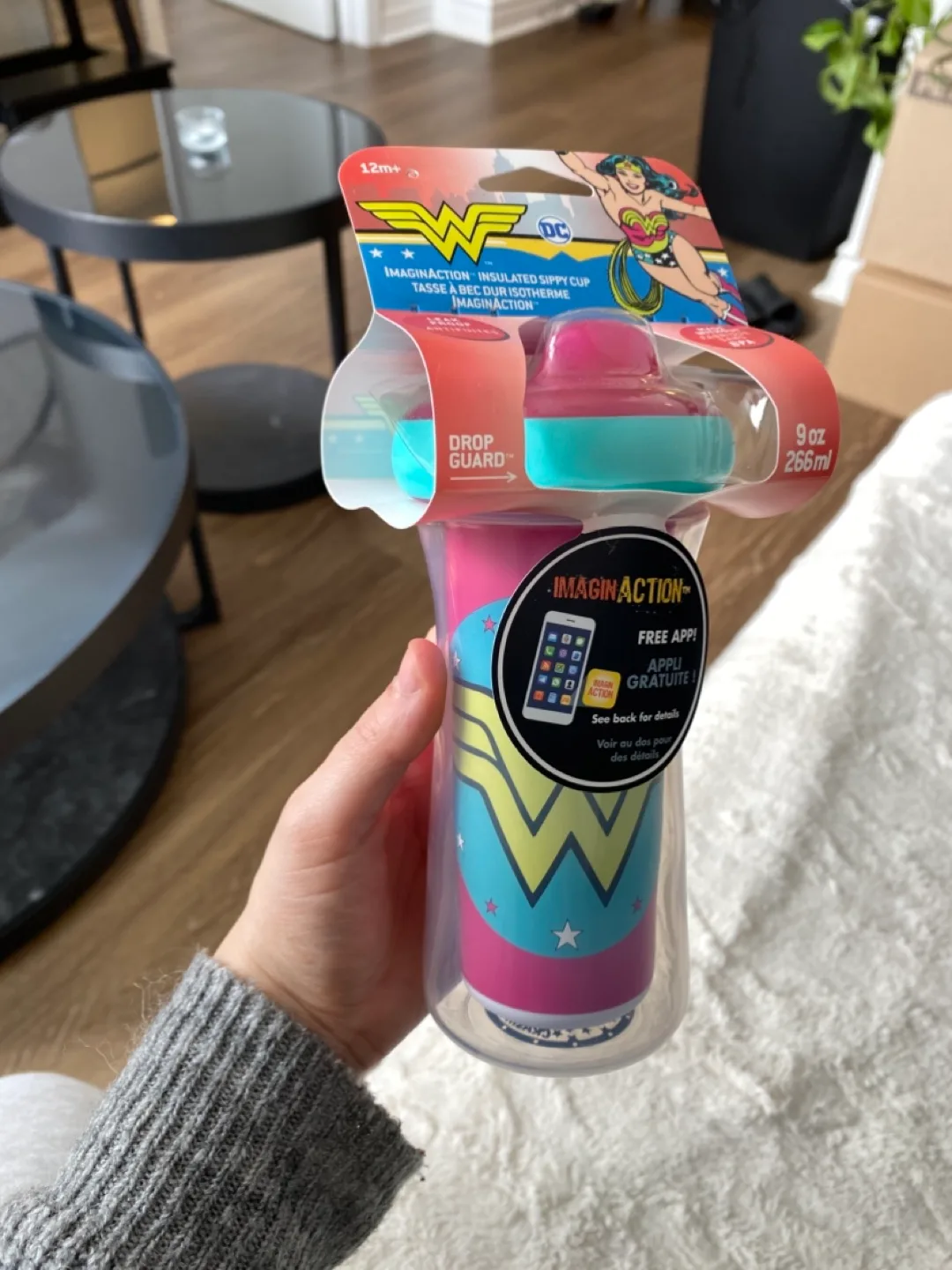 Wonder Woman Insulated Sippy Cup 12m+ image indicator(2)