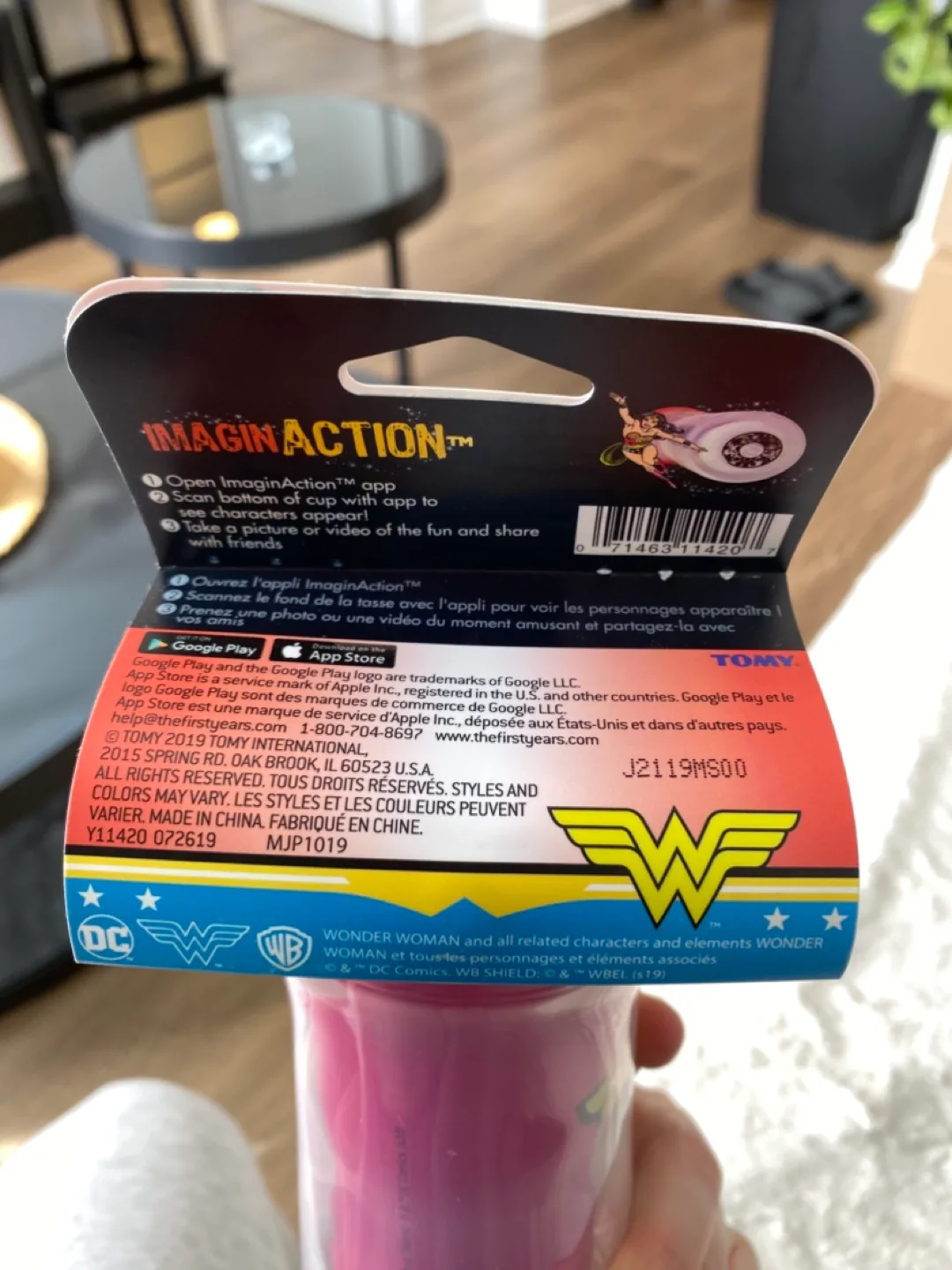 Wonder Woman Insulated Sippy Cup 12m+ image indicator(4)
