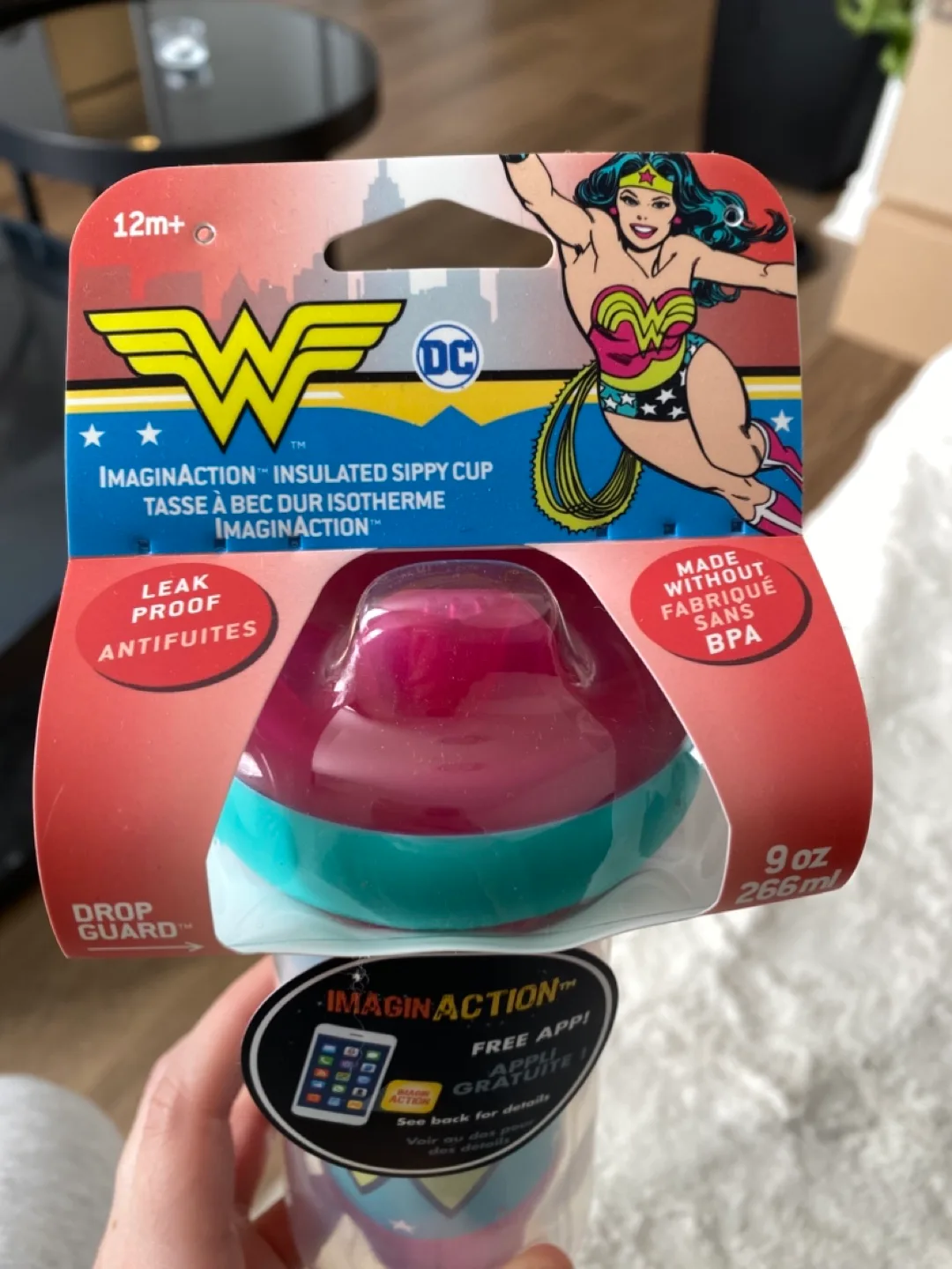 Wonder Woman Insulated Sippy Cup 12m+ image indicator(3)