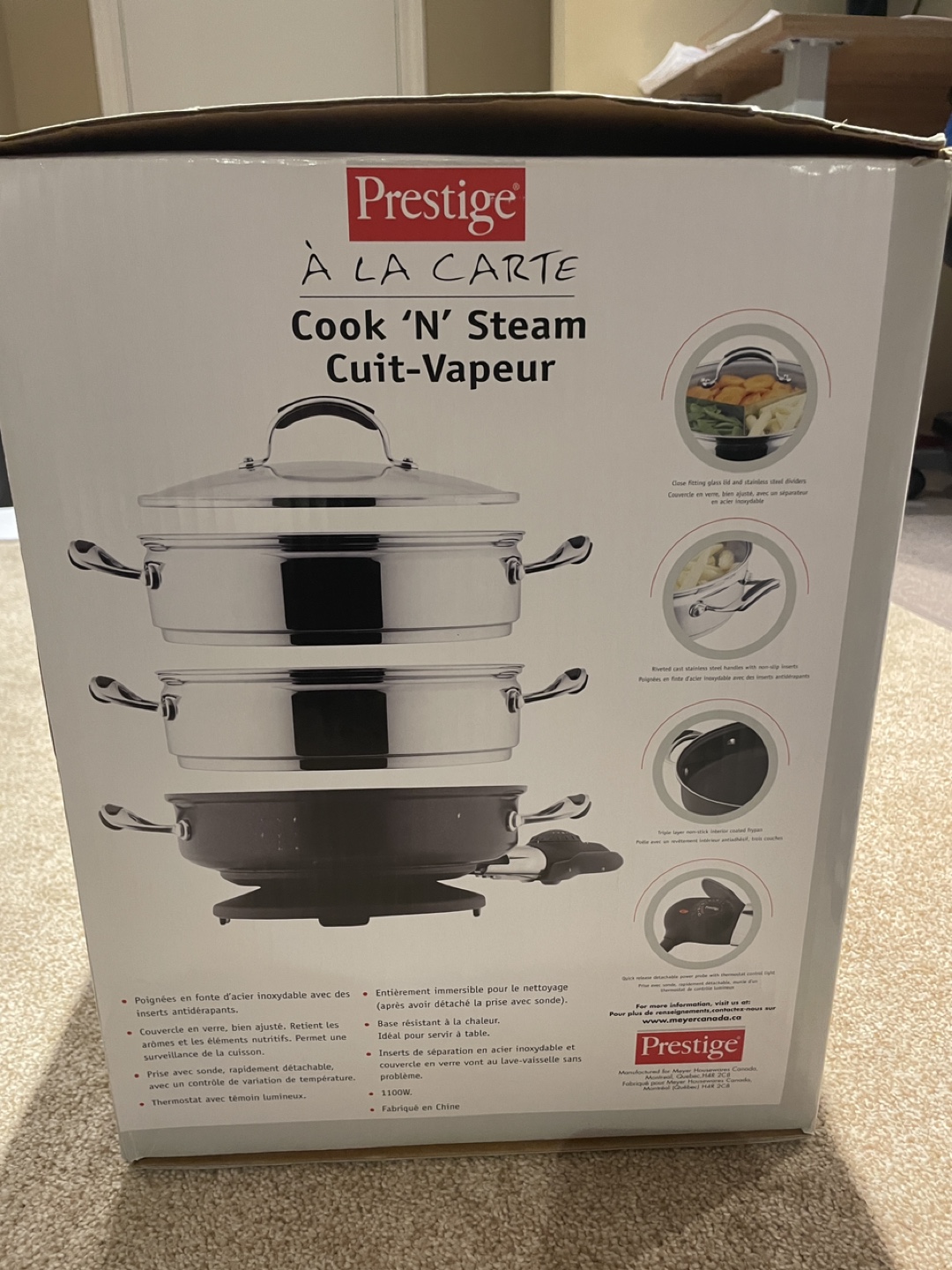 Prestige À La Carte Cook 'N' Steam - photo 2