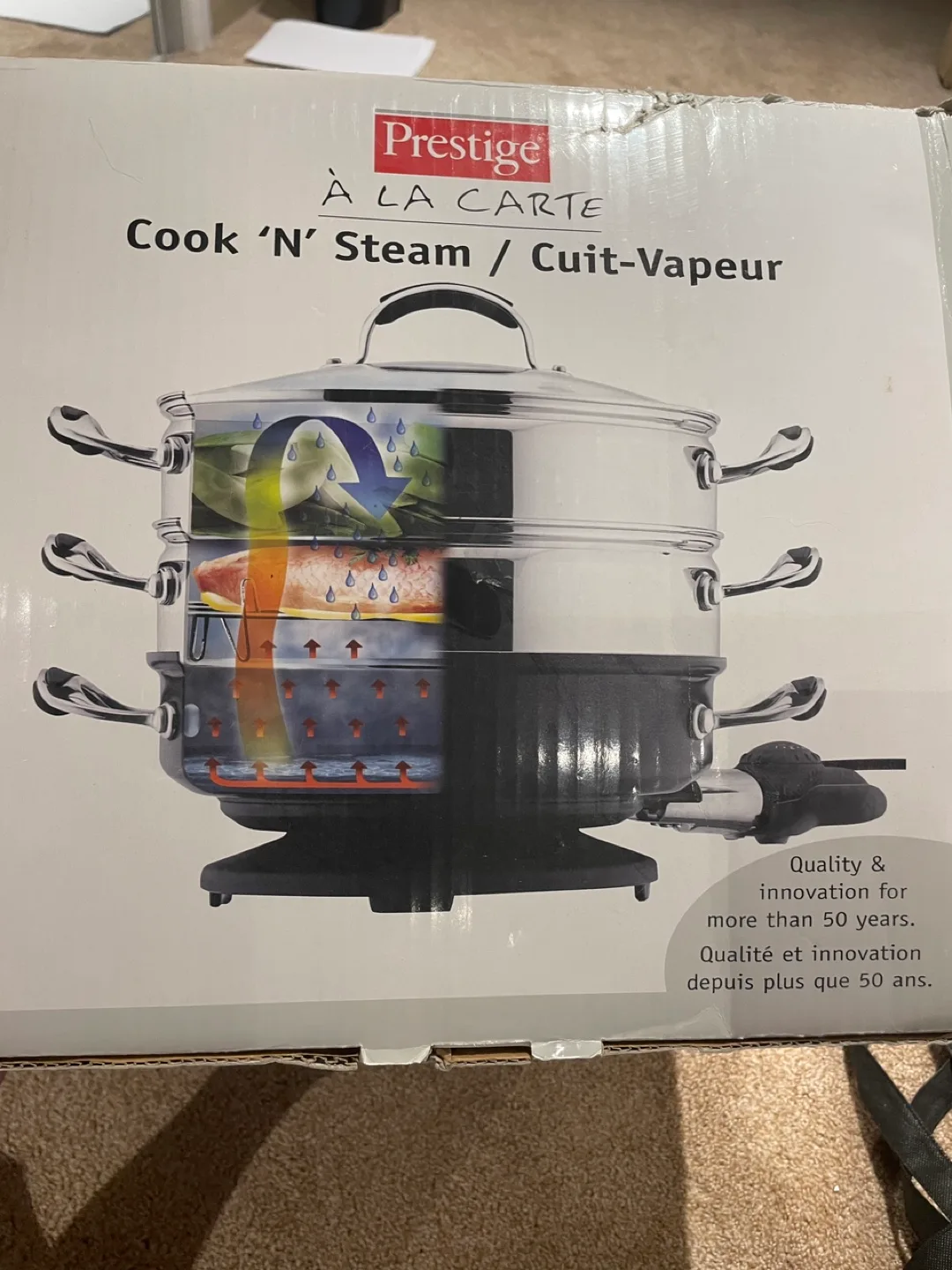 Prestige À La Carte Cook 'N' Steam image indicator(3)