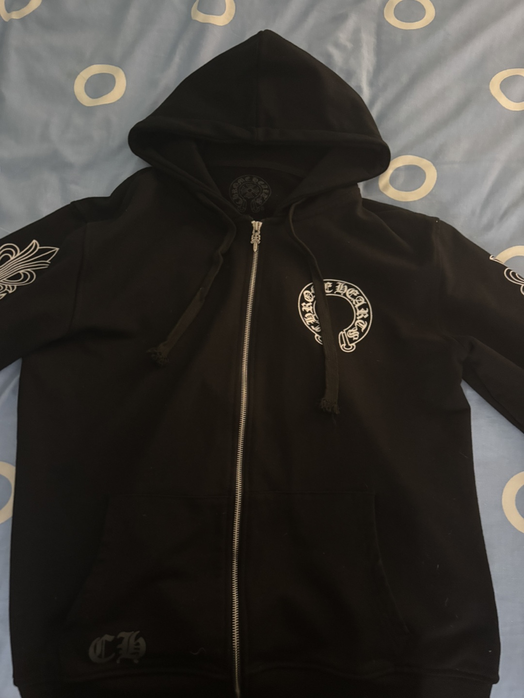 Chrome Hearts Zip-Up Hoodie