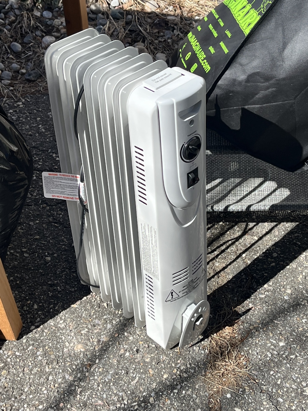 Portable Electric Oil Filled Radiator Heater