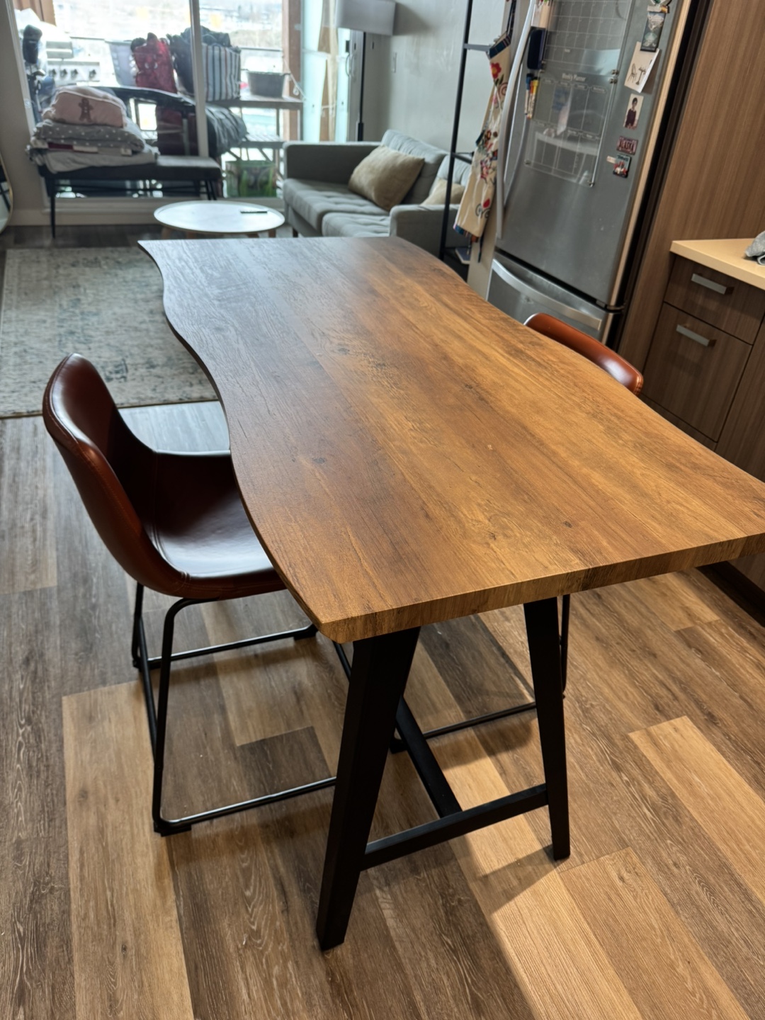 Structure Jerry Bar Table - Walnut - photo 3