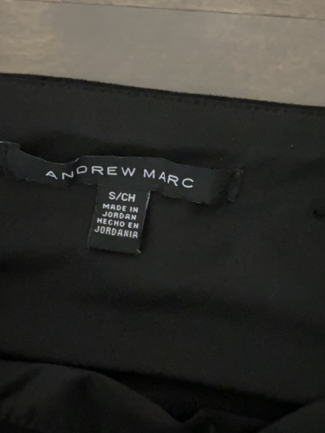 Andrew Marc Black Pants Size S/CH #freecycle - photo 2