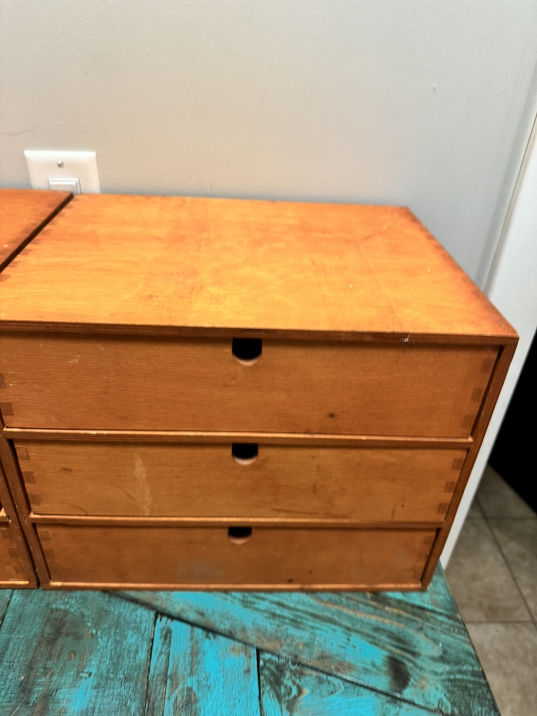 Wooden File Drawers 11” x 11” x 14.5 - photo 4