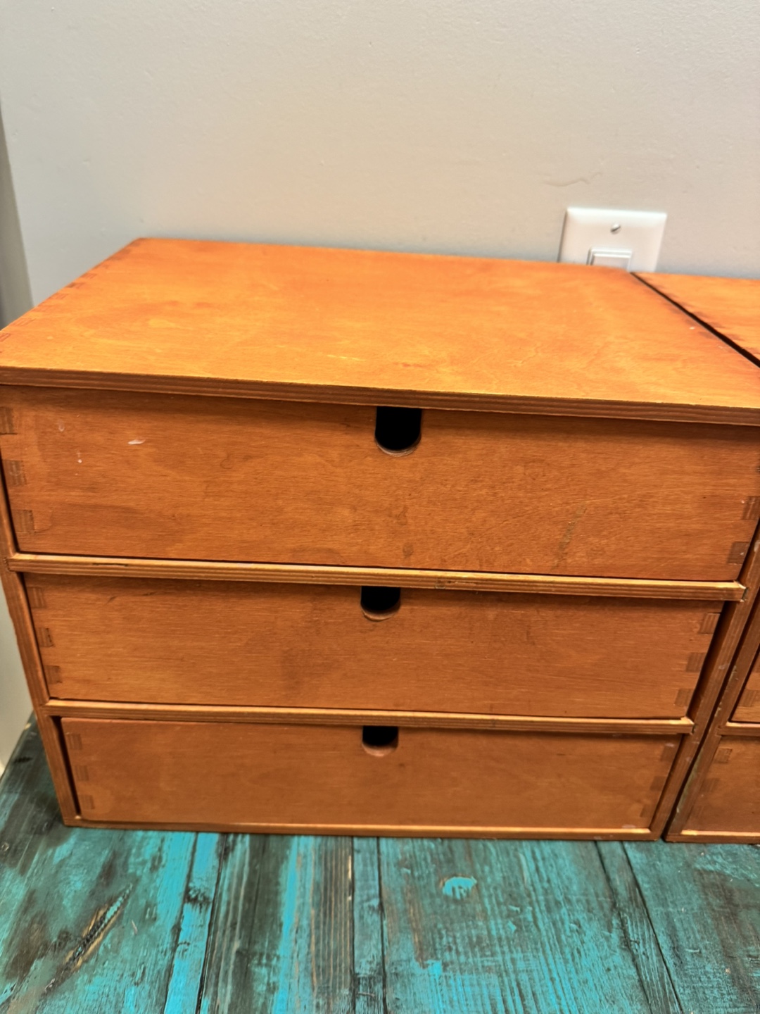 Wooden File Drawers 11” x 11” x 14.5 - photo 3