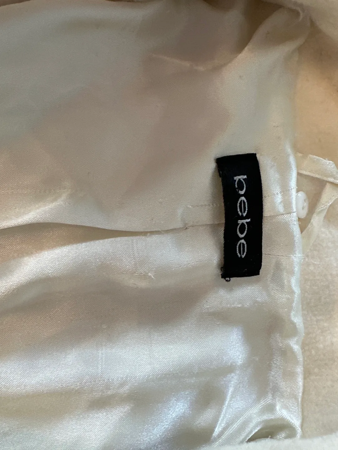 Women's Bebe Double Breasted Peacoat image indicator(3)