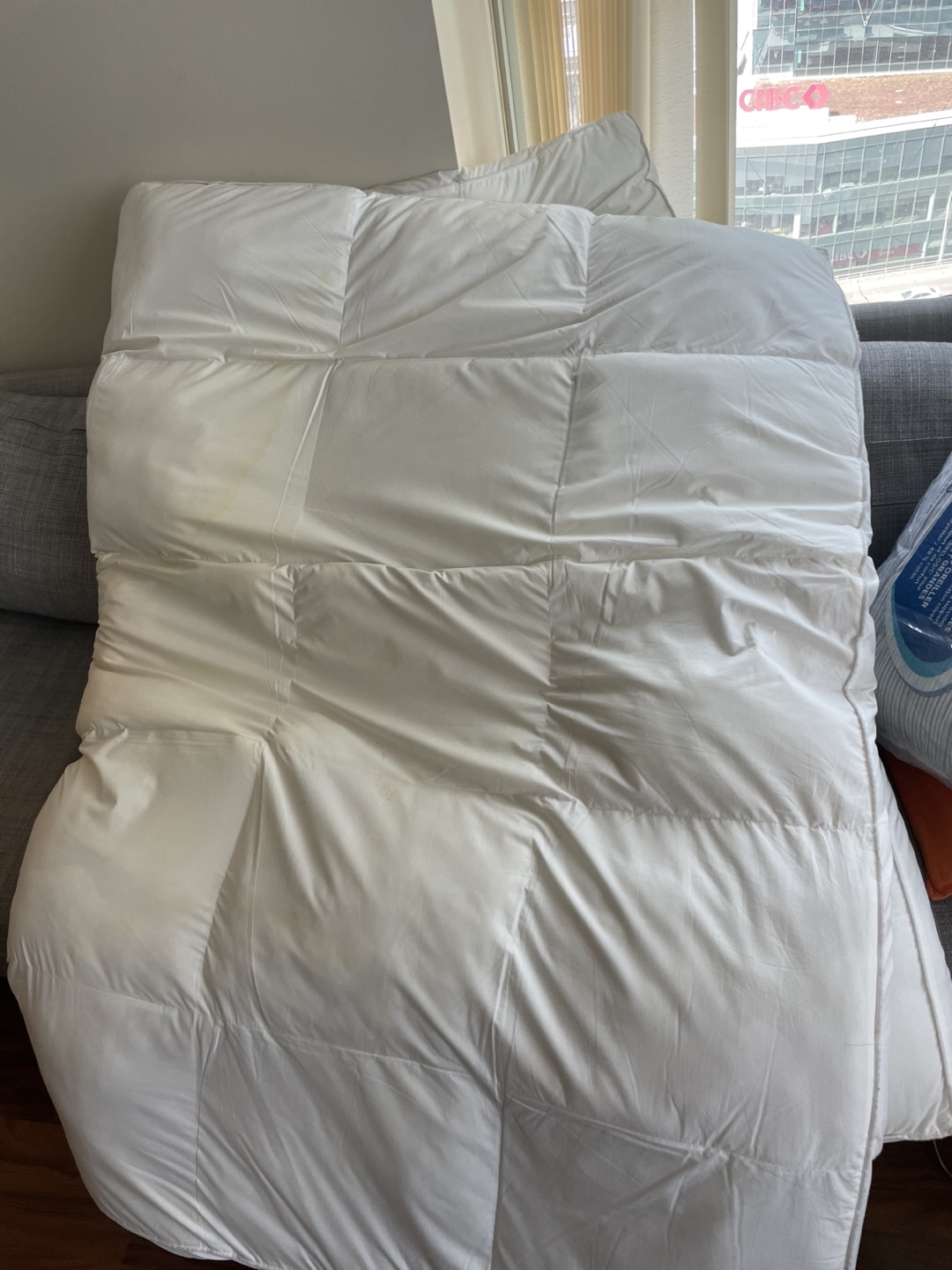 White Down Comforter