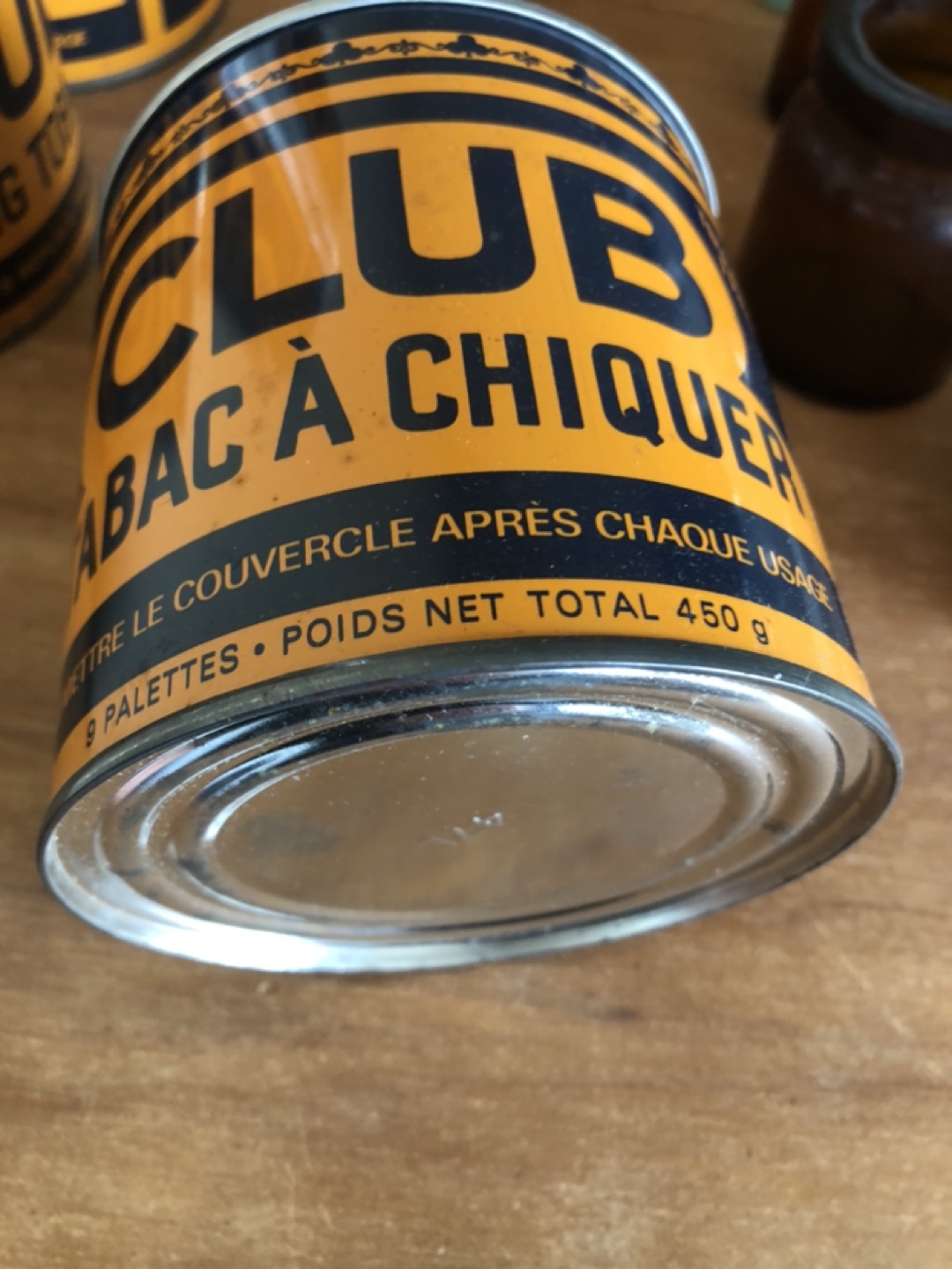 Nine Vintage Club Tins - photo 3