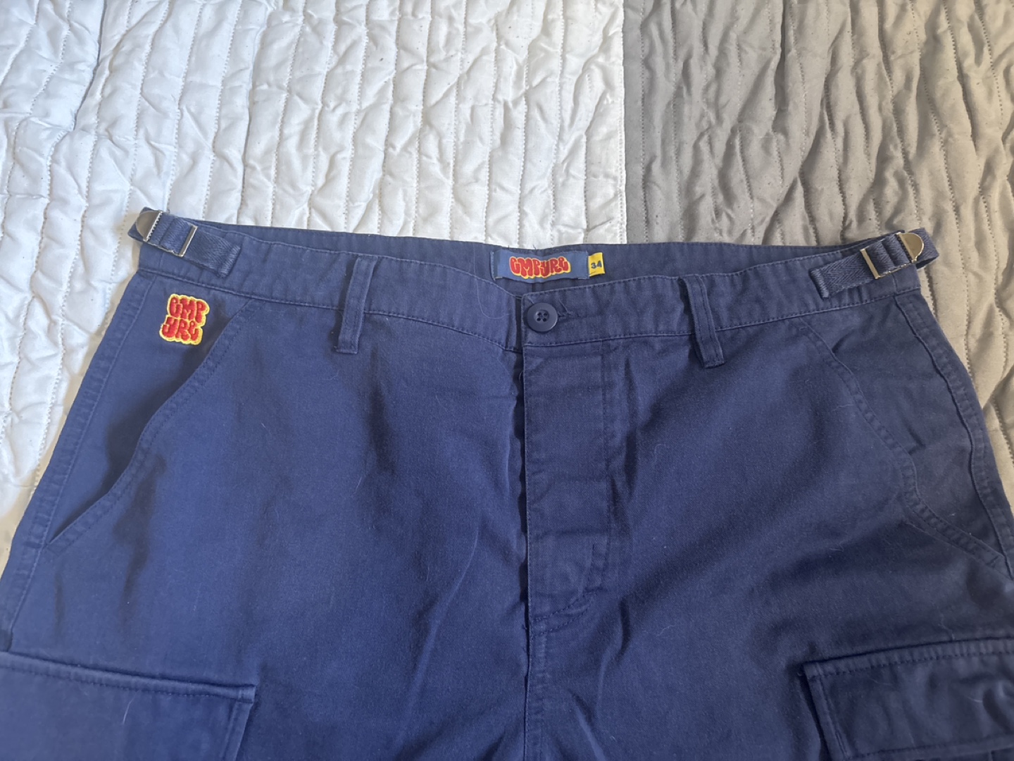 Dark blue empyre baggy pants. Size 34 - photo 3