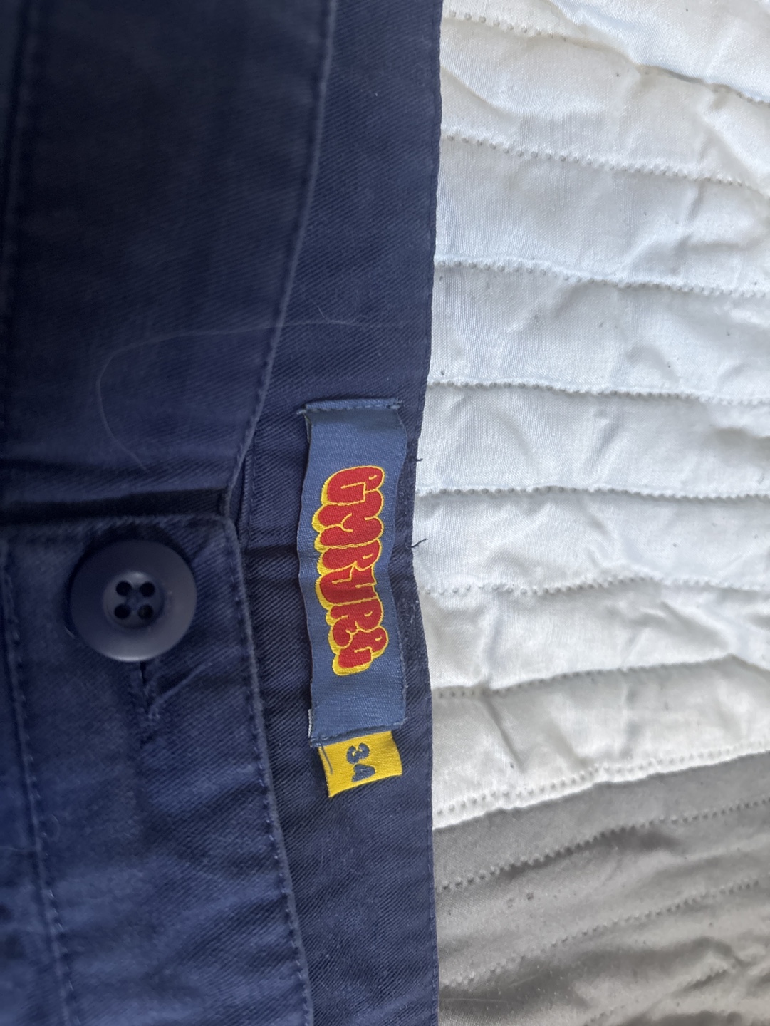 Dark blue empyre baggy pants. Size 34 - photo 4