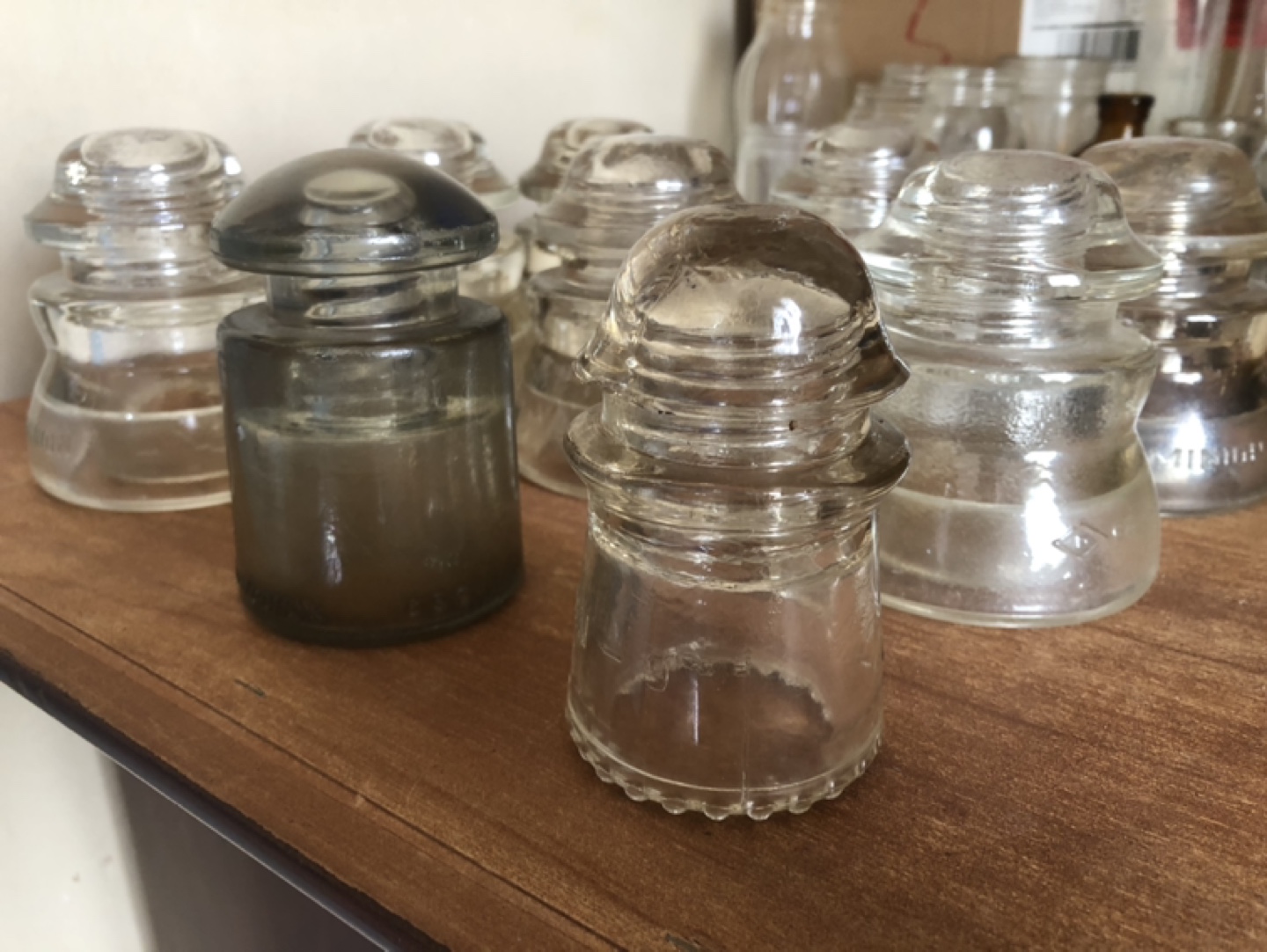 Vintage Dominion Glass Insulators - photo 2