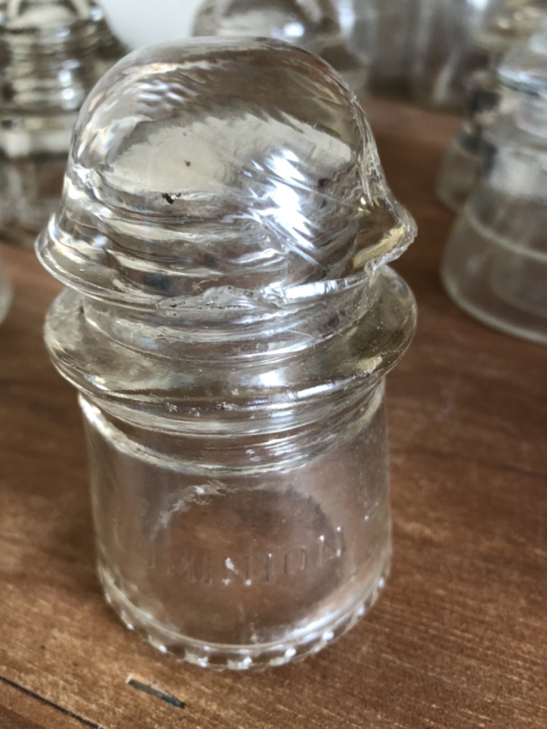 Vintage Dominion Glass Insulators - photo 4