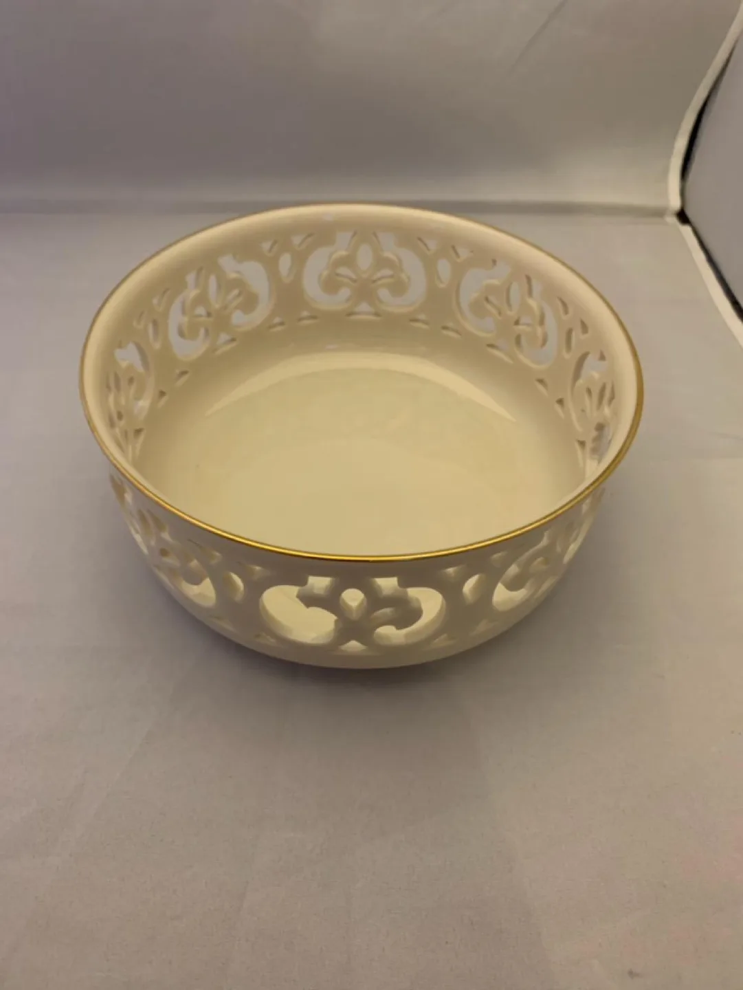 Lenox Ivory Bone China Decorative Bowl image indicator(2)