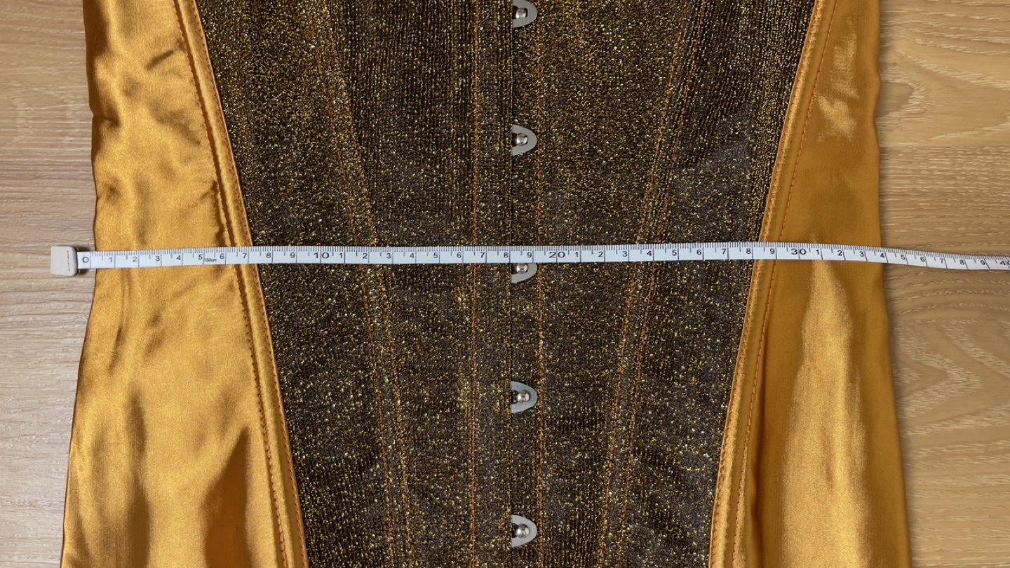 Gold and Black Glitter Corset - photo 5