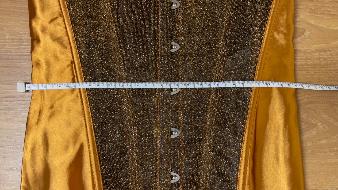 Gold and Black Glitter Corset image indicator(5)