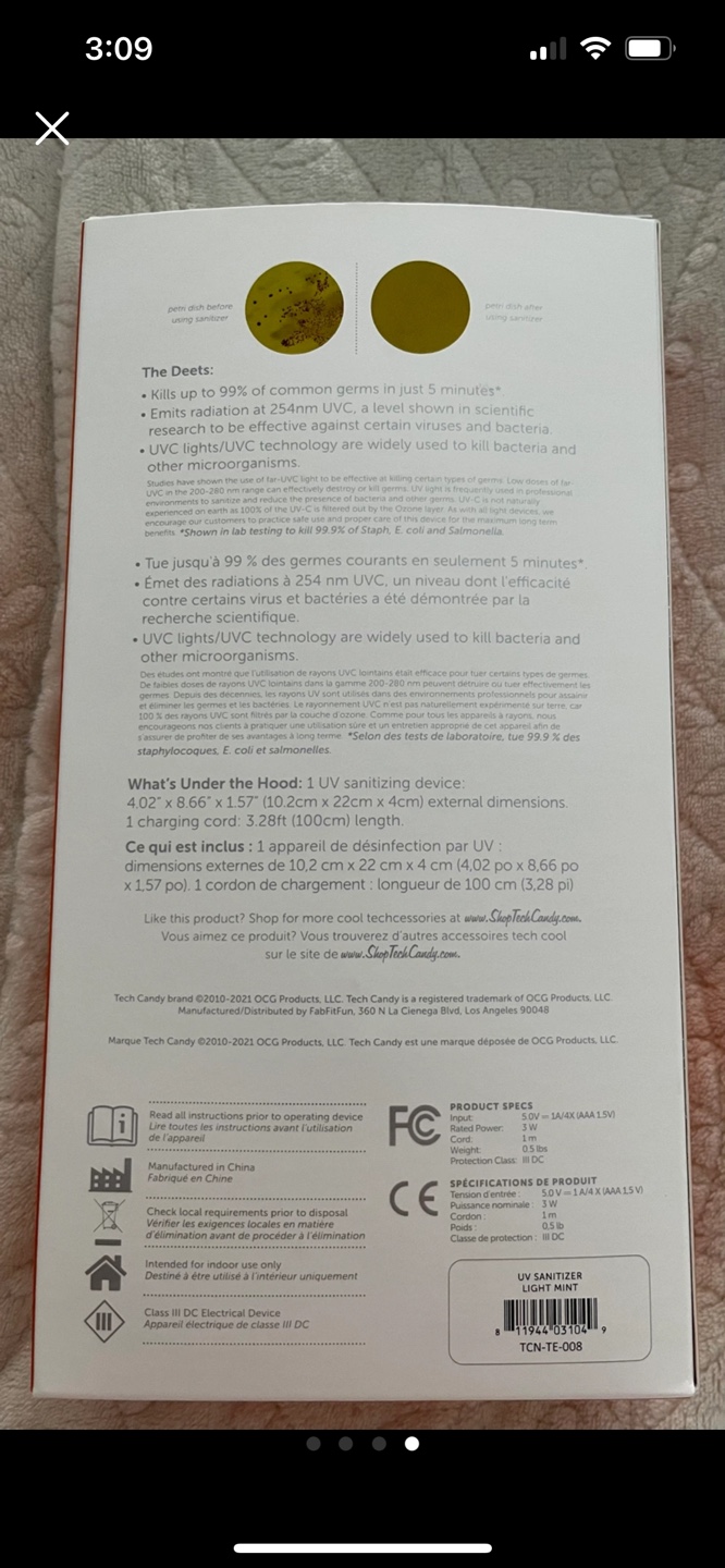 Tech Candy UV Sanitizer Mint Green - photo 4