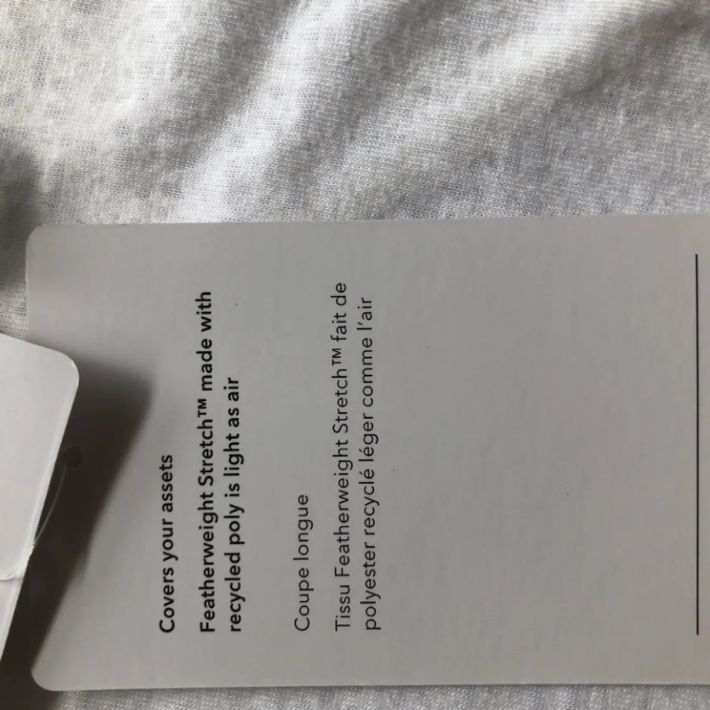 Athleta Zephyr Refined Top - White - Size XS image indicator(3)