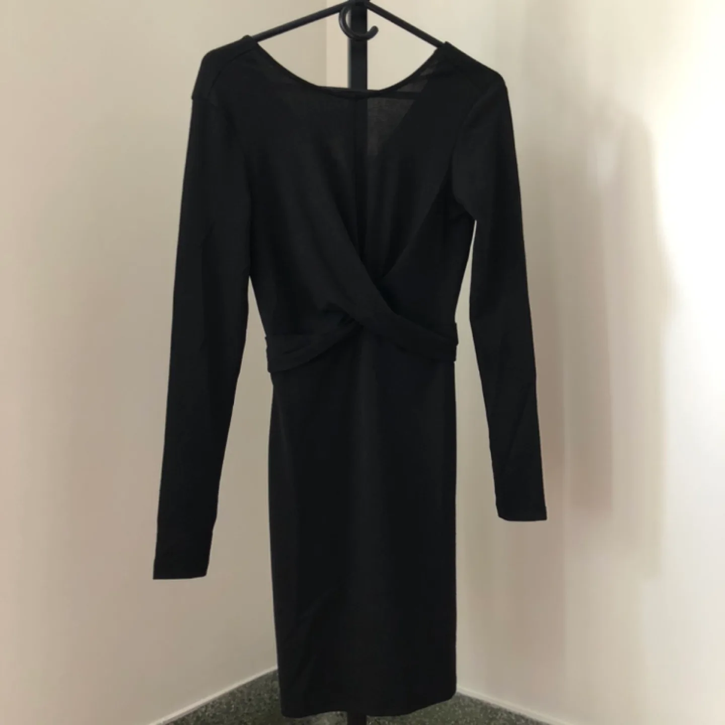 ONLY Long Sleeve Glitter Twist Mini Dress image indicator(7)