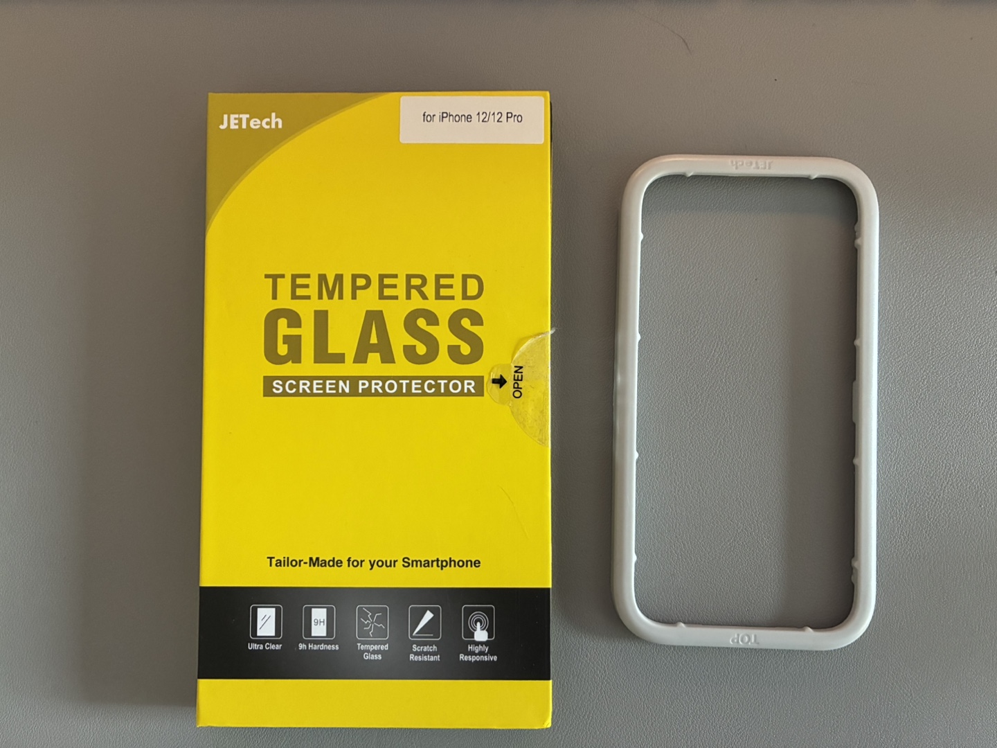 1x Tempered Glass Screen Protector for iPhone 12/12 Pro