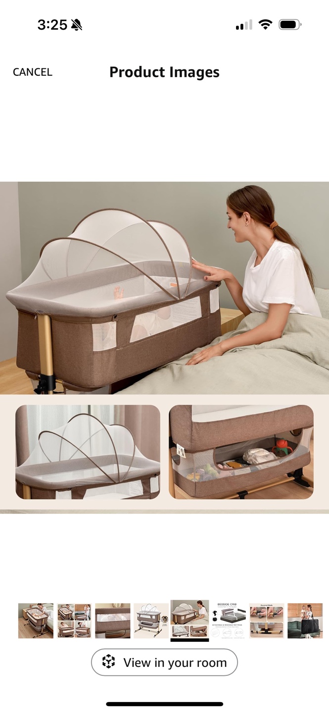 Baby Bassinet-Soobaby(2 bedsheets for the bassinet free) - photo 2
