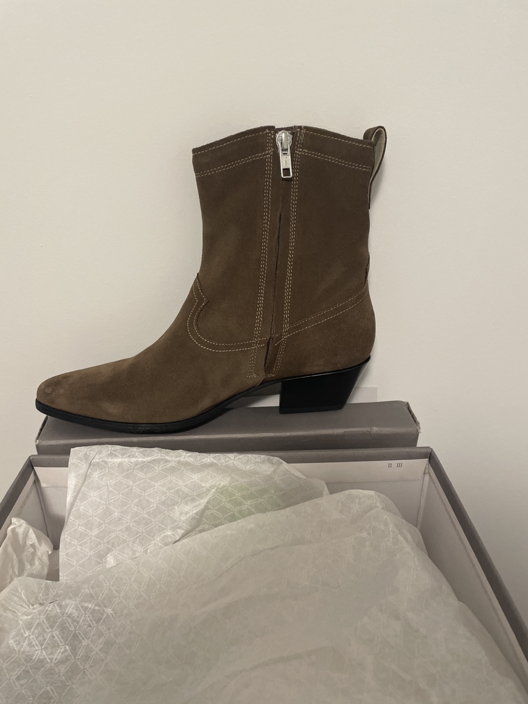 Emily Vega Suede Ankle Boots - photo 5