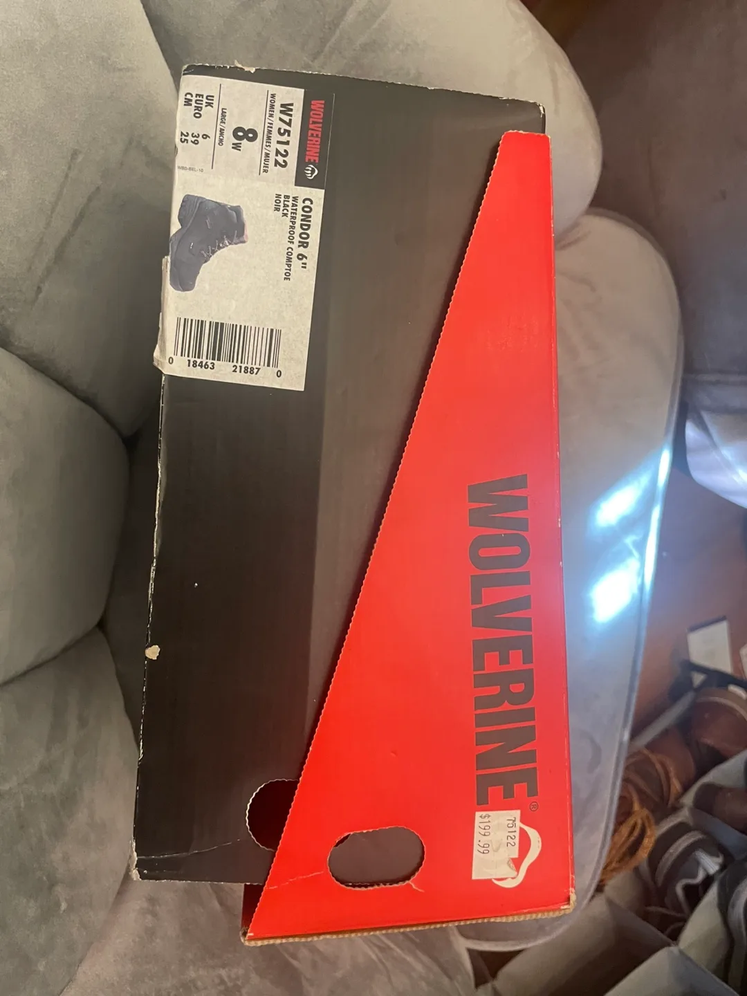 Women's Wolverine W75122 Condor 6" Waterproof Boots - Size 8 thumbnail