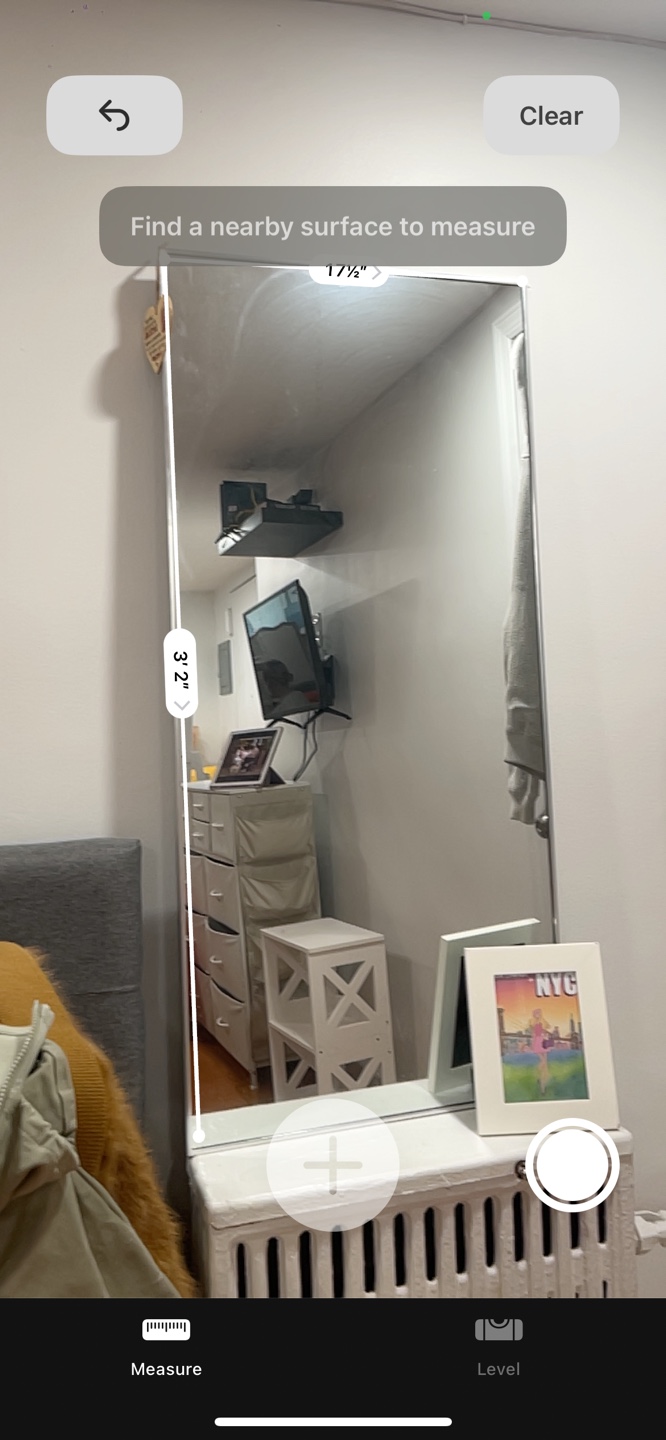 Full Length Mirror - Silver Frame - photo 2
