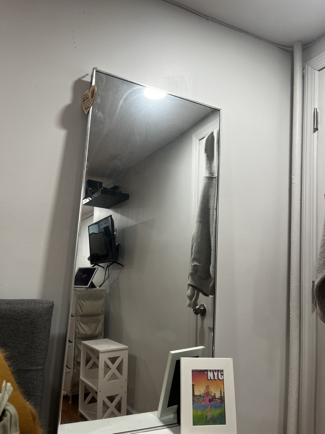 Full Length Mirror - Silver Frame