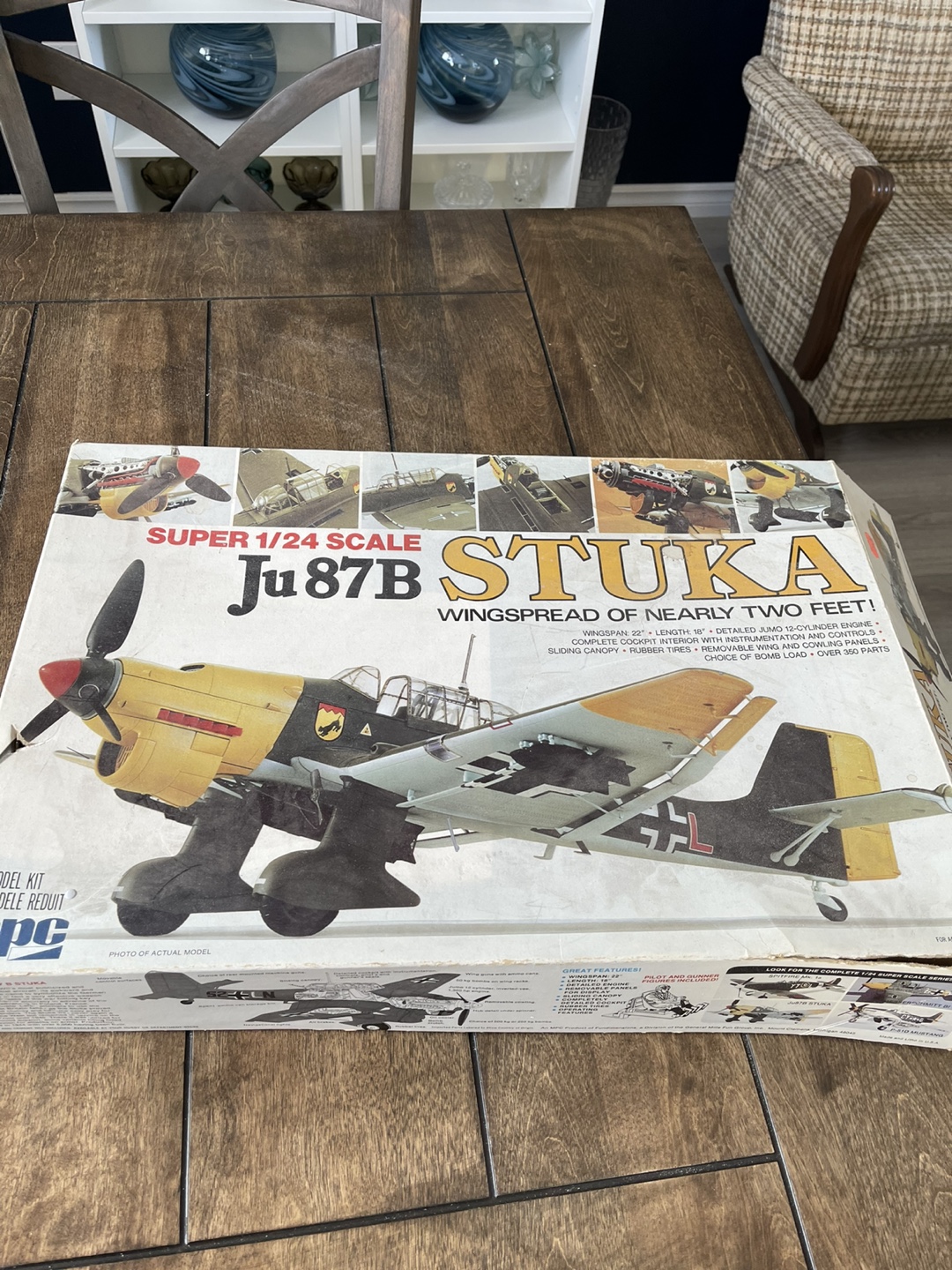 MPC Ju 87B Stuka Model Kit 1/24 Scale