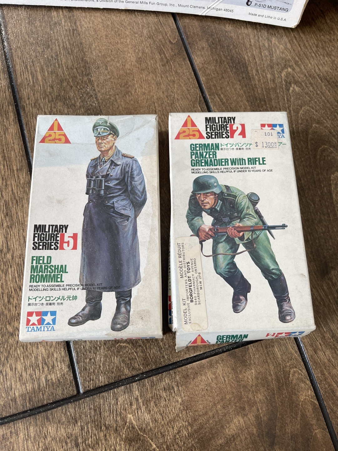 Tamiya Military Figure Series Model Kits