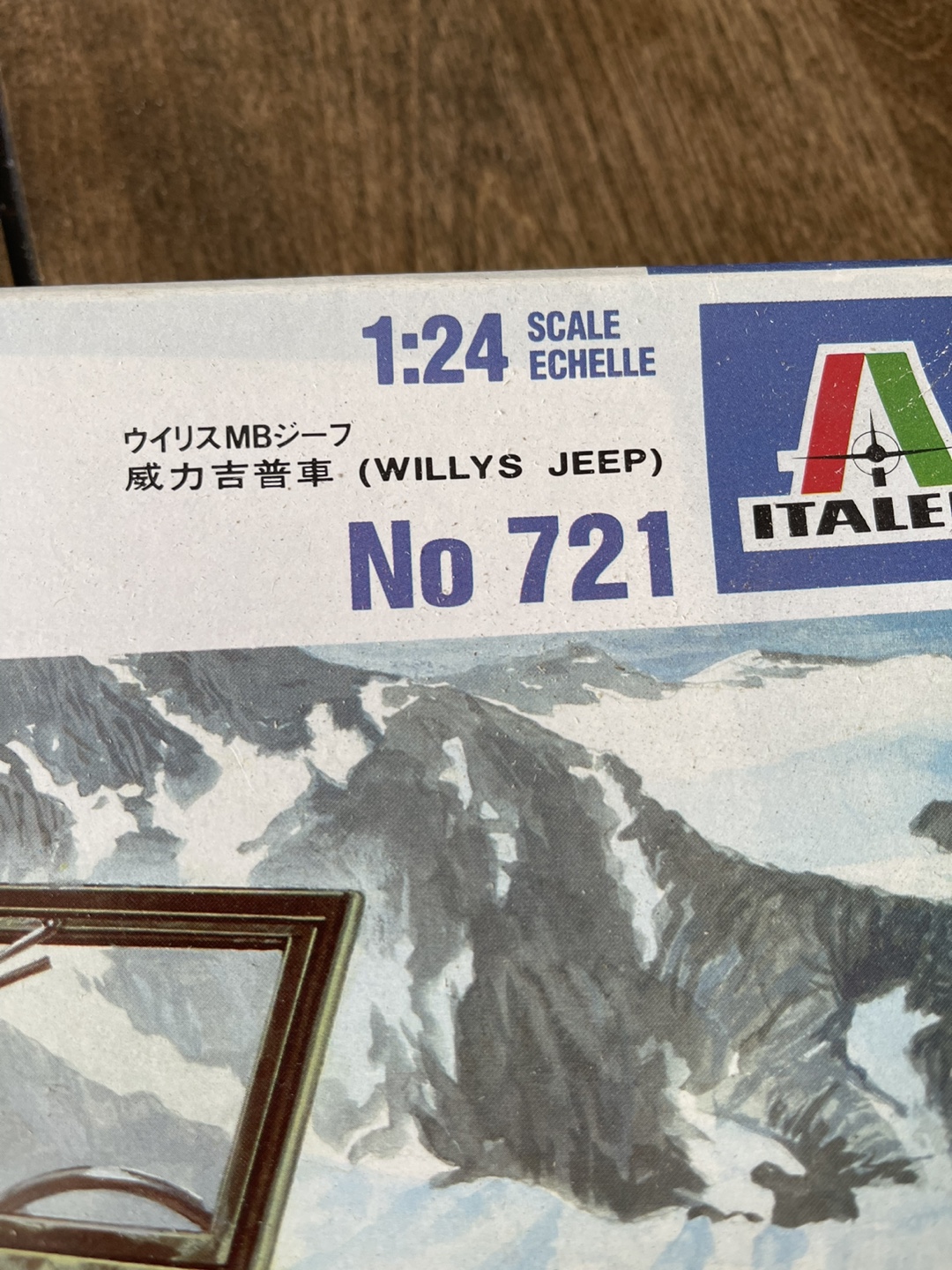 Italeri 1:24 Scale Willy's Jeep Model Kit #721 - photo 2