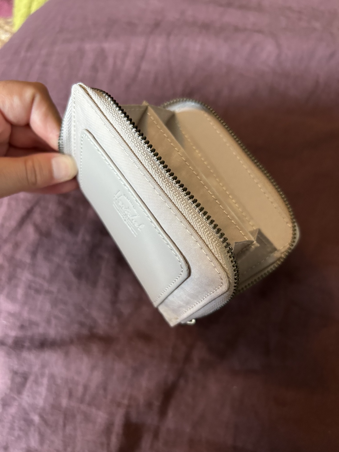 Herschel Supply Co. Orion Zipper Wallet - Light Grey - photo 3