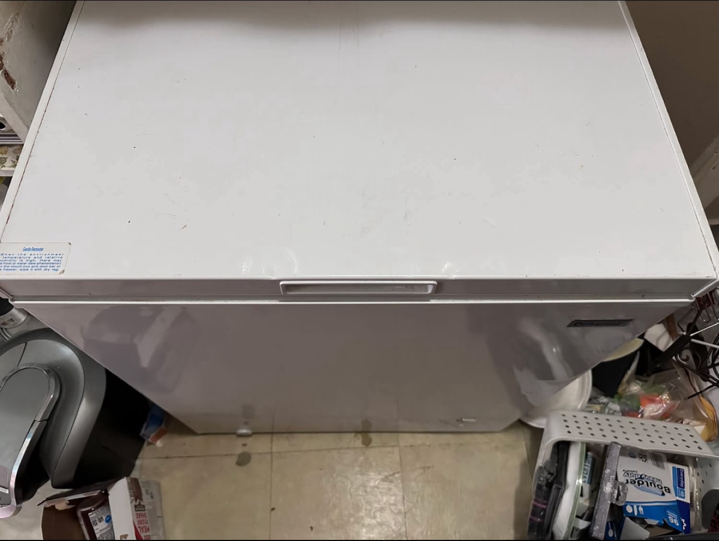 Criterion® 5.0 cu.ft. Chest Freezer — “As-Is”
