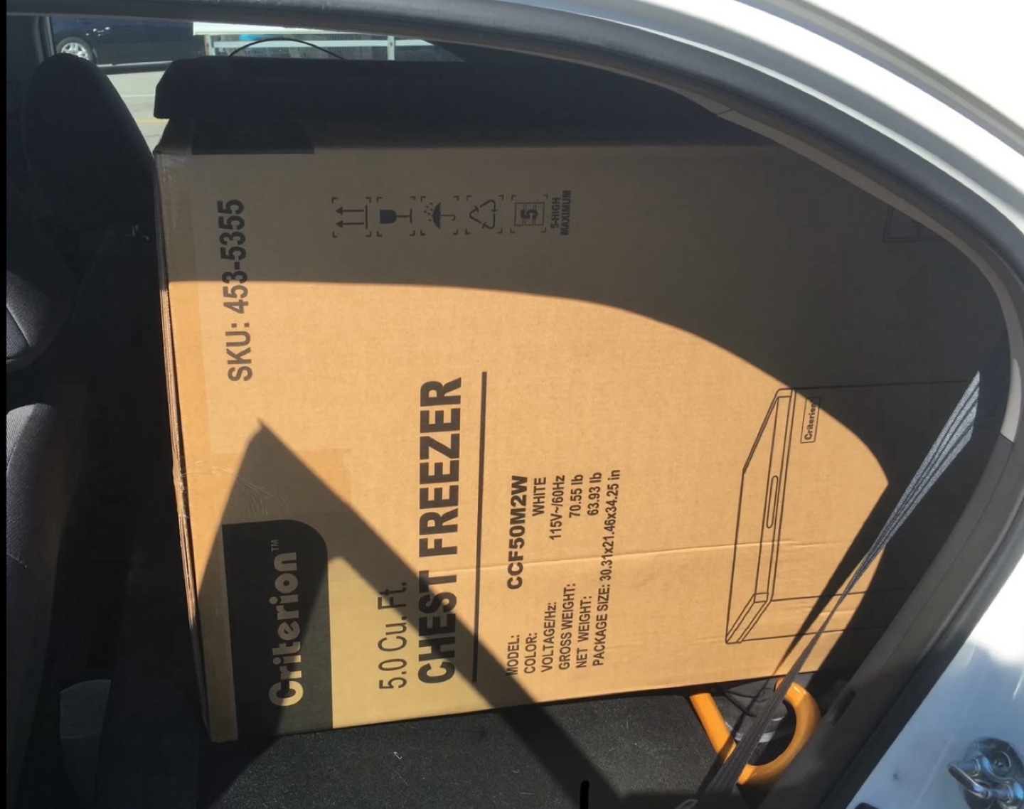 Criterion® 5.0 cu.ft. Chest Freezer — “As-Is” - photo 4