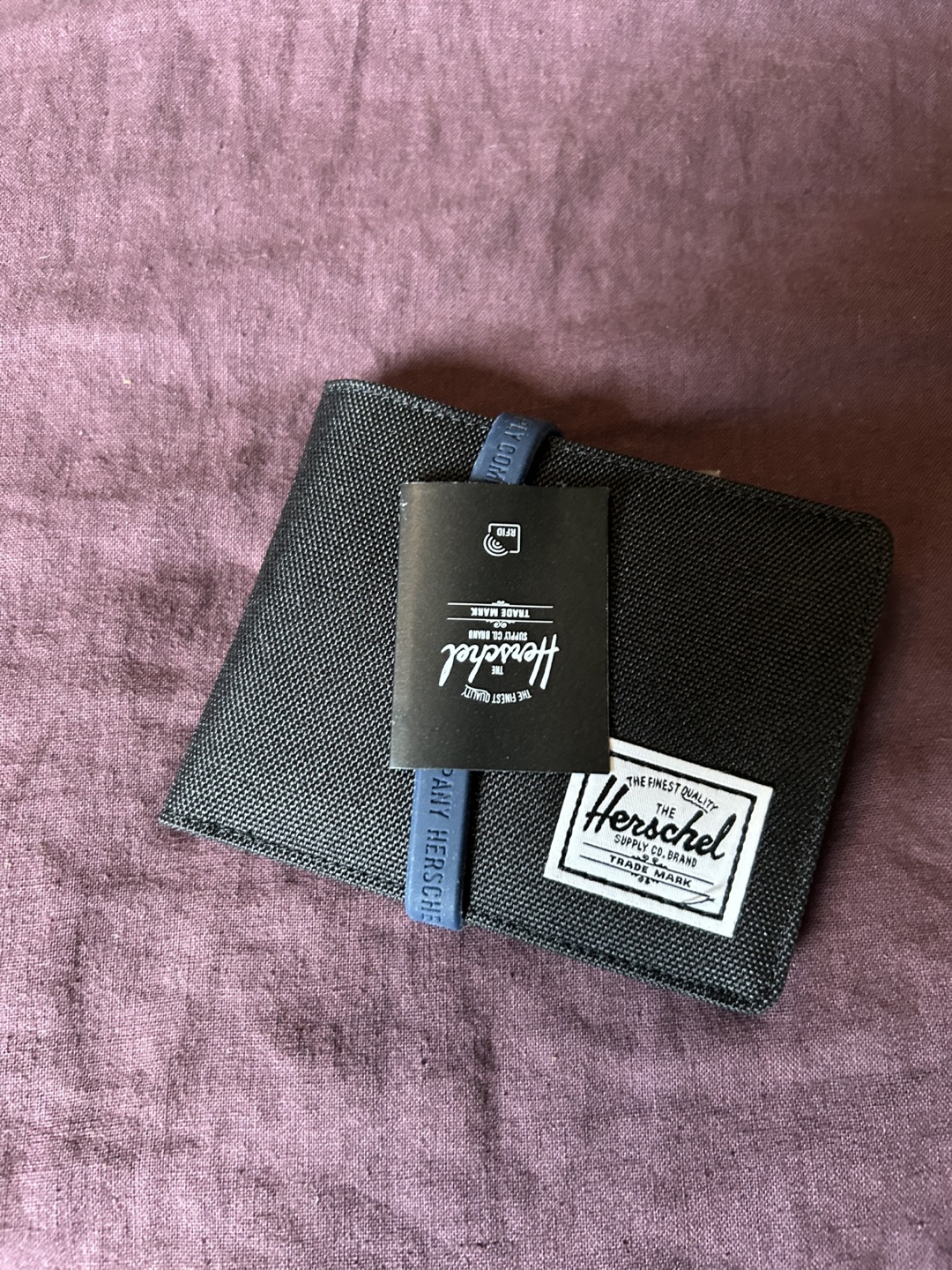 Herschel Roy Coin Wallet - Black