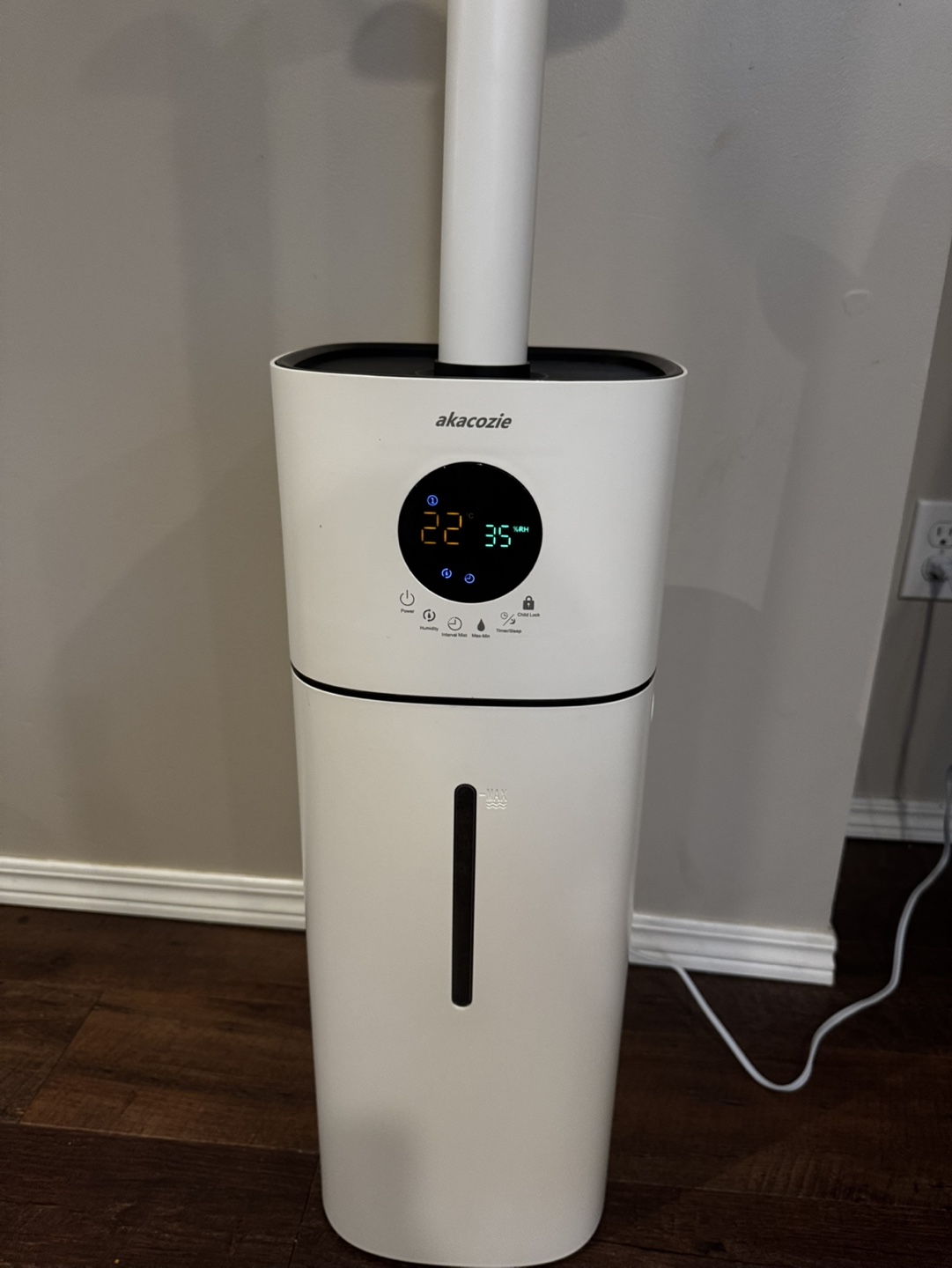 Akcozyie Ultrasonic Cool Mist Humidifier - photo 2