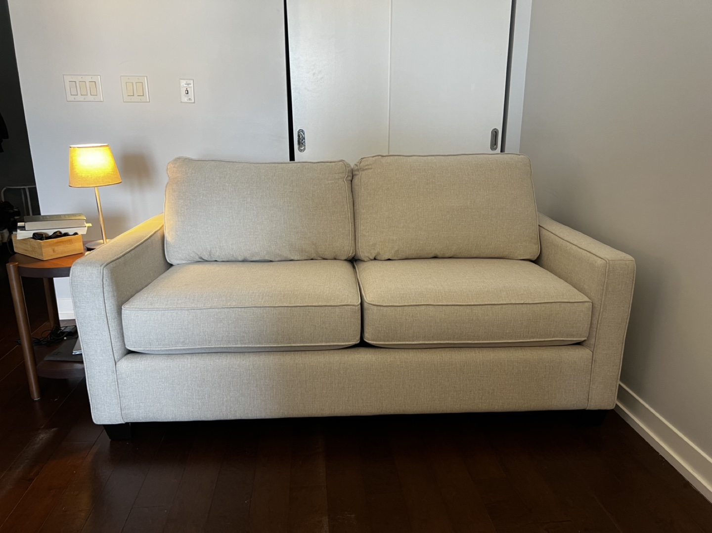 Beige Sofa Bed - Decorium Robertson Double - photo 2