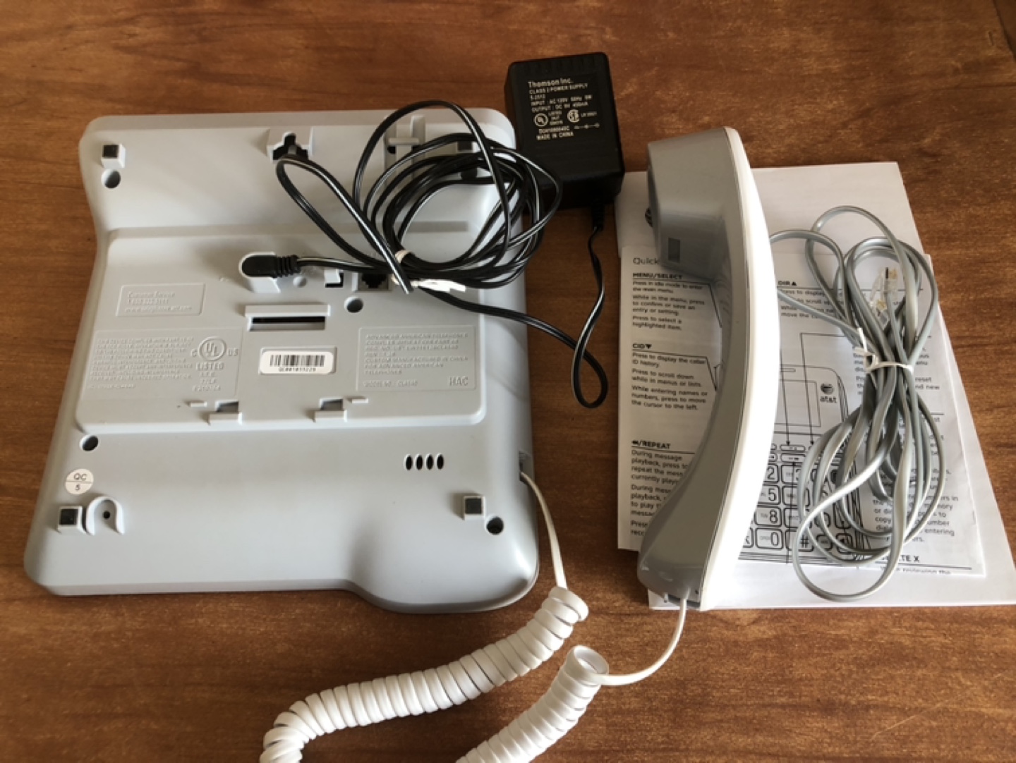 AT&T CL940 Big Button Corded Phone with Answering System - photo 4