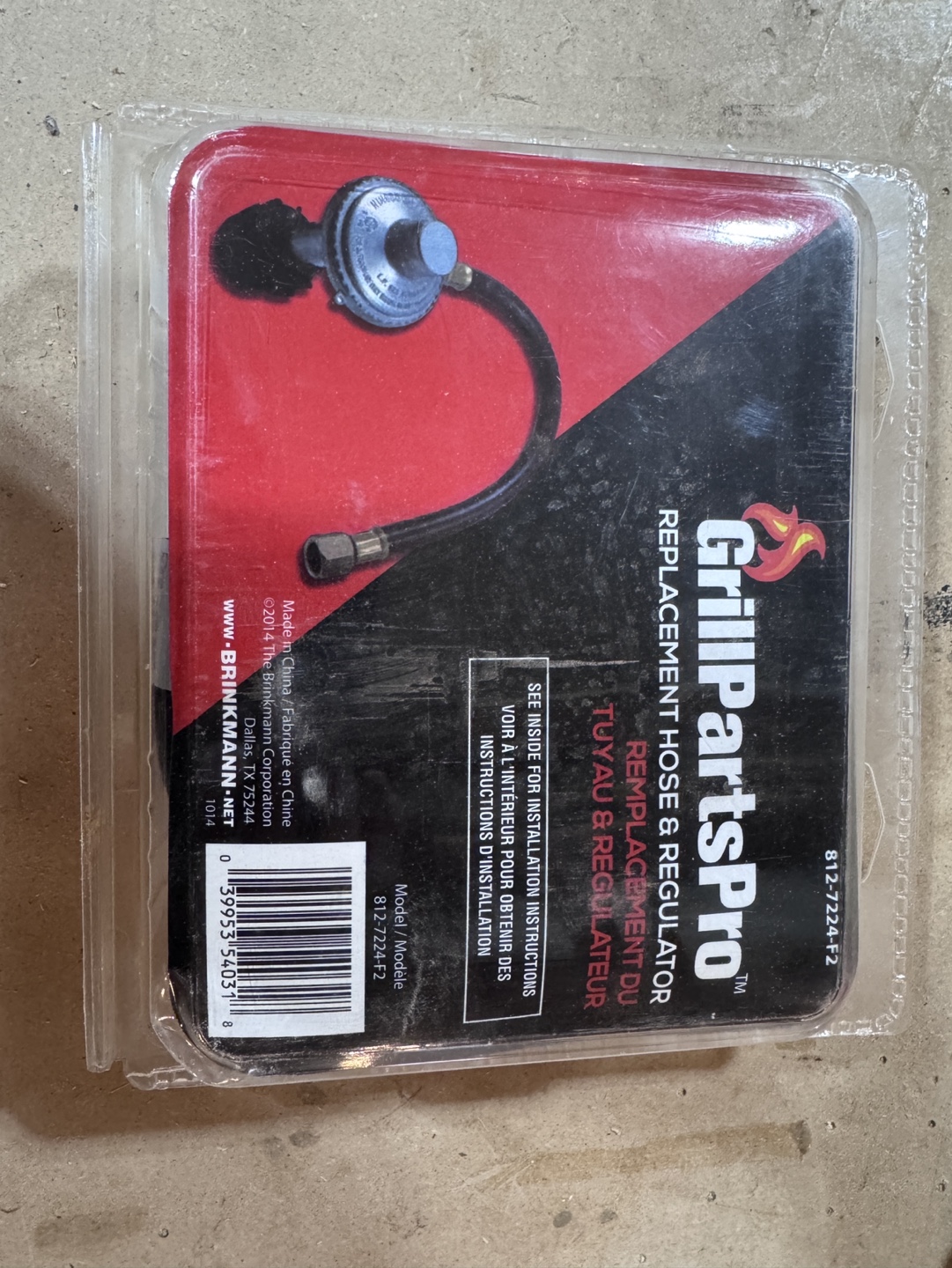 GrillPartsPro Replacement Hose & Regulator #freecycle