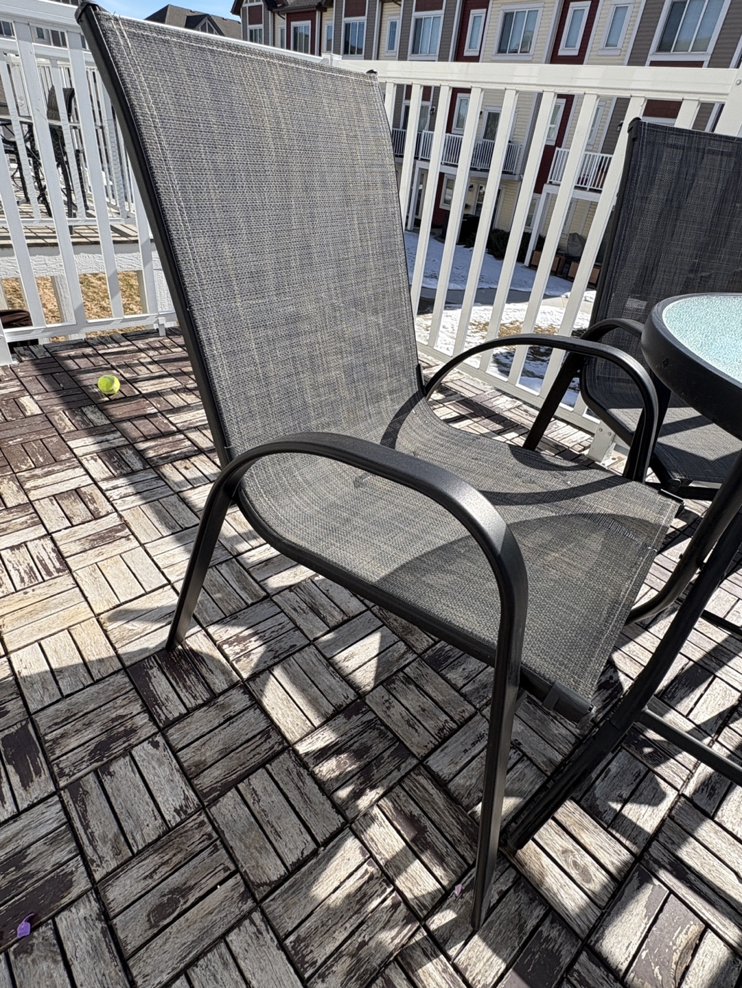 Patio Set: Table and Two Chairs - photo 4